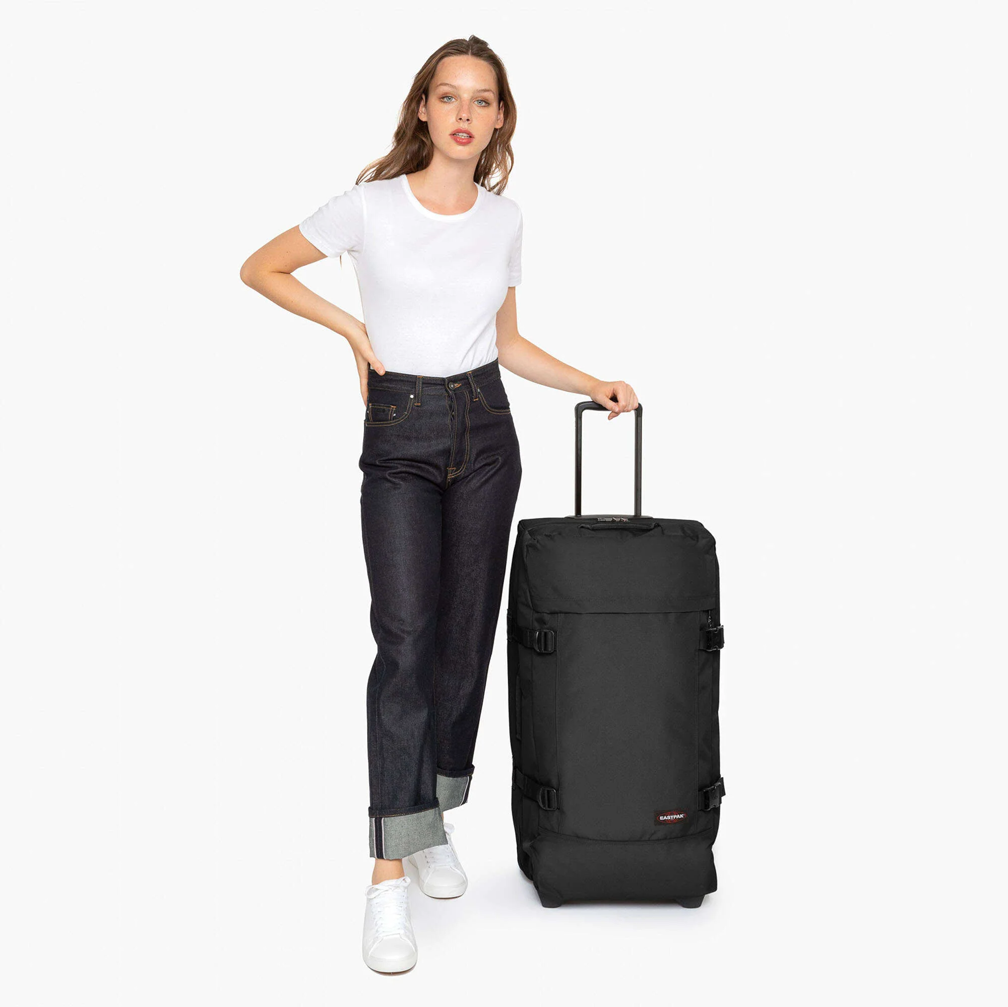 Eastpak Tranverz L Travel bag with wheels schwarz - Image 8