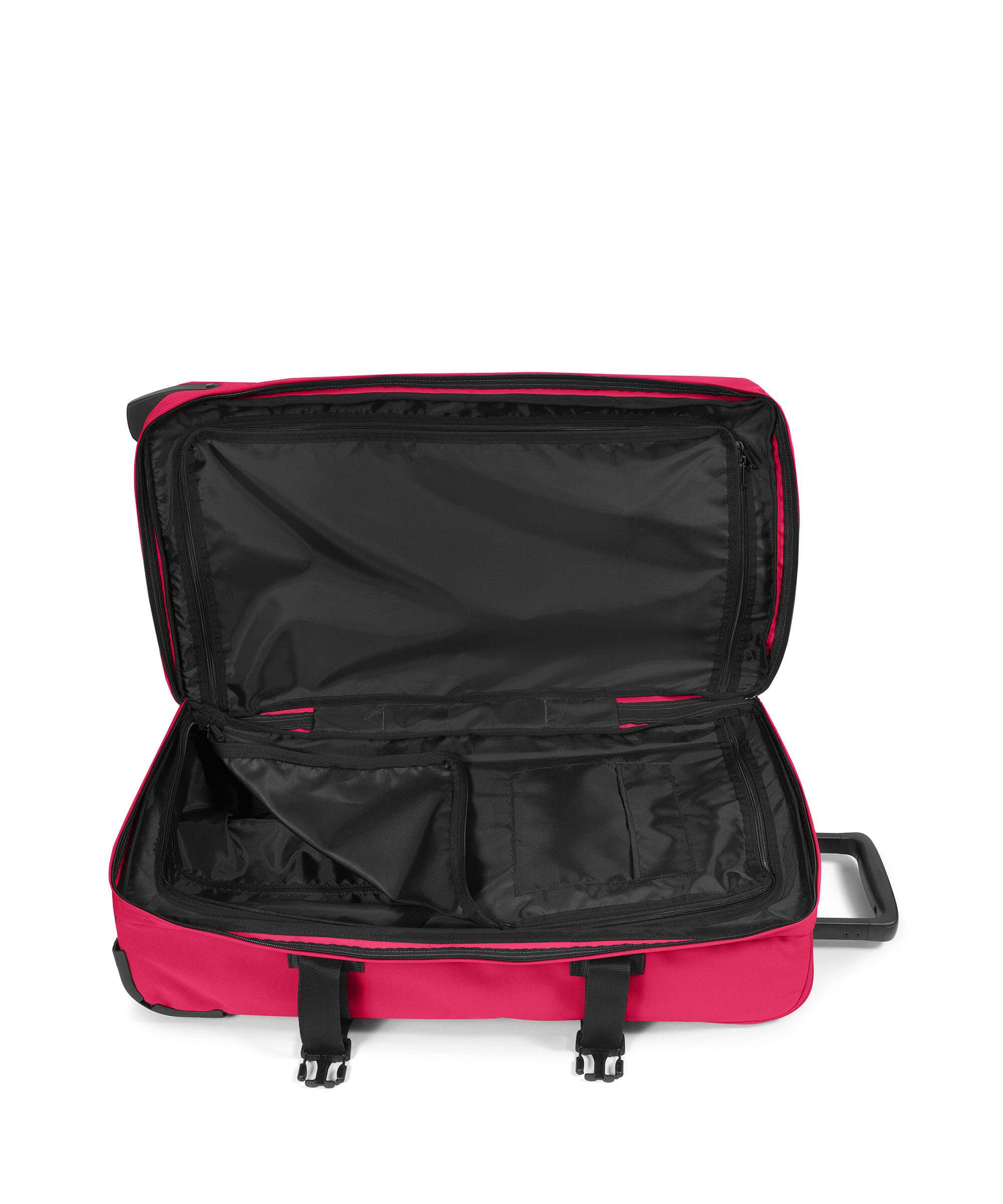 Eastpak Tranverz M Travel bag with wheels saffron red - Image 6