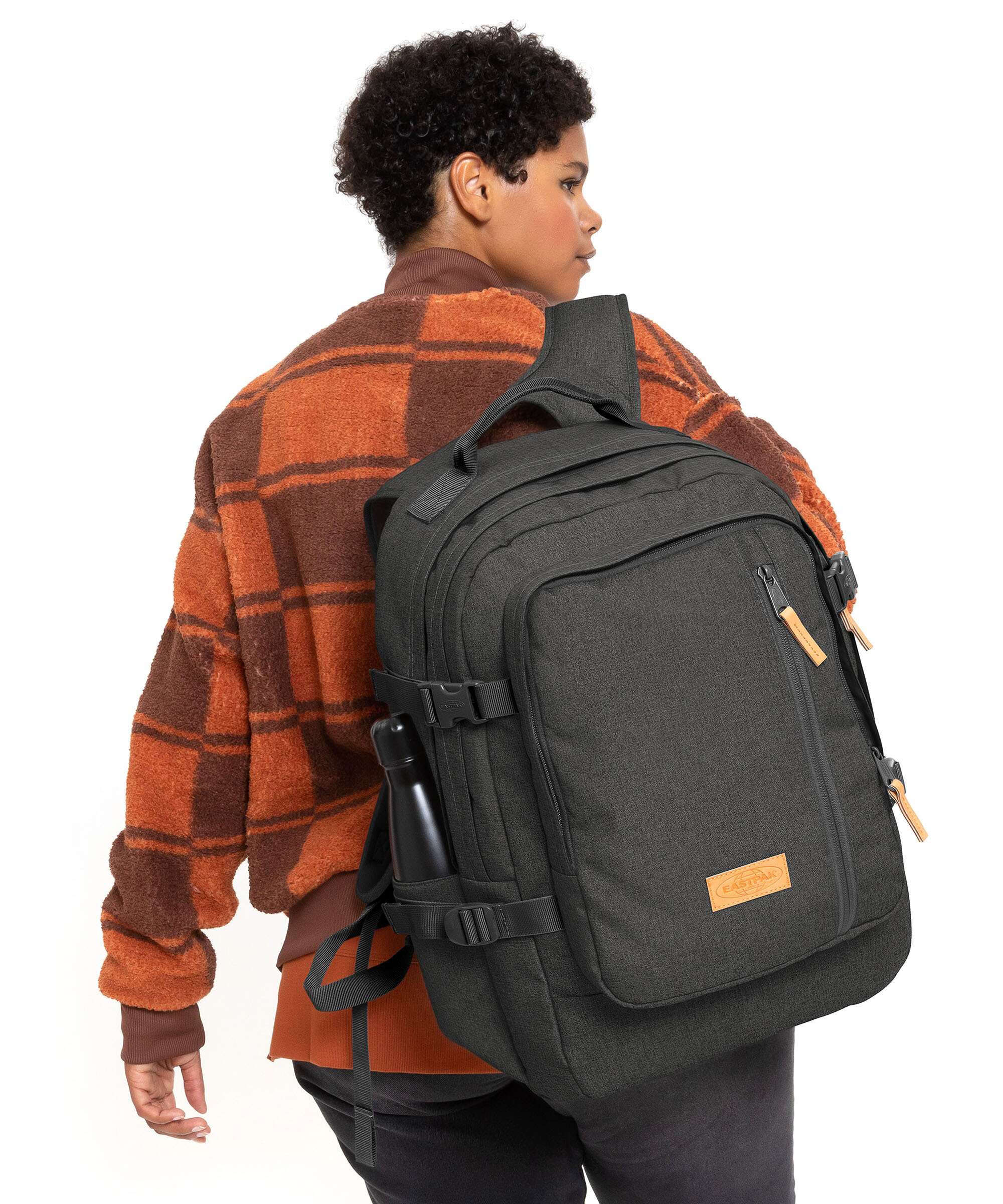 Eastpak Volker Laptop backpack black denim - Image 3
