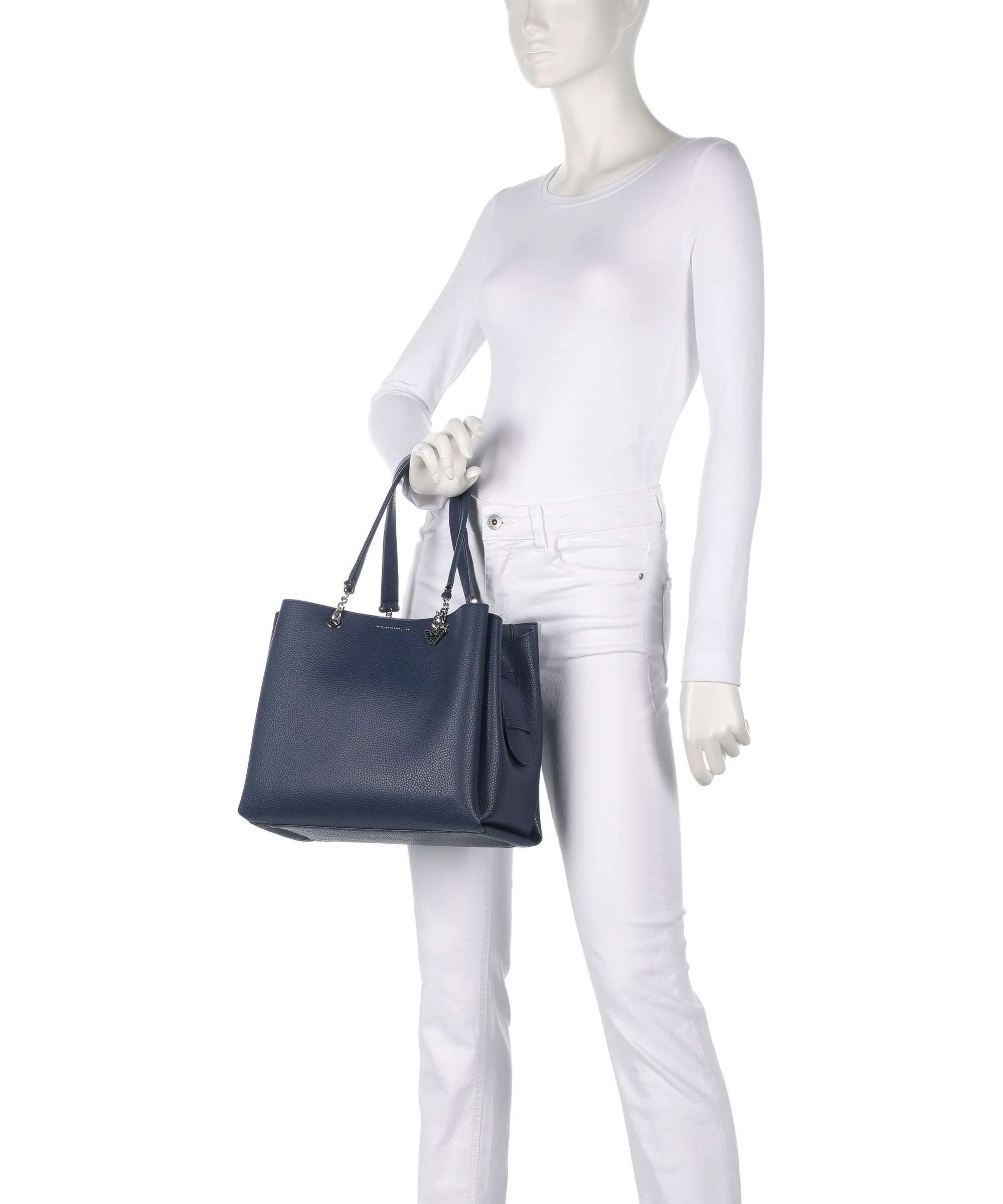 Emporio Armani Annie Tote bag blu marina - Image 3
