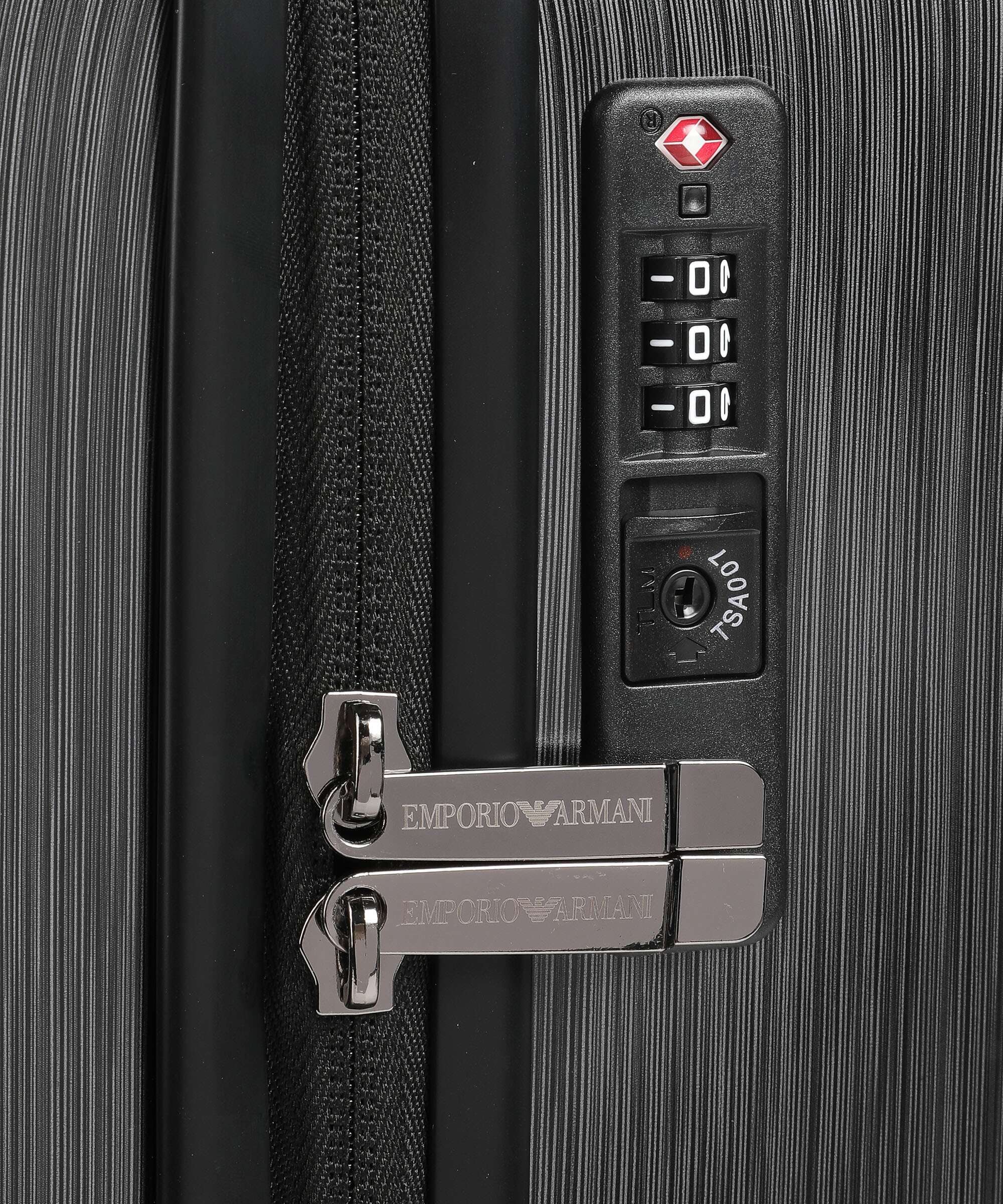 Emporio Armani Big Eagle Spinner (4 wheels) grigio - Image 3