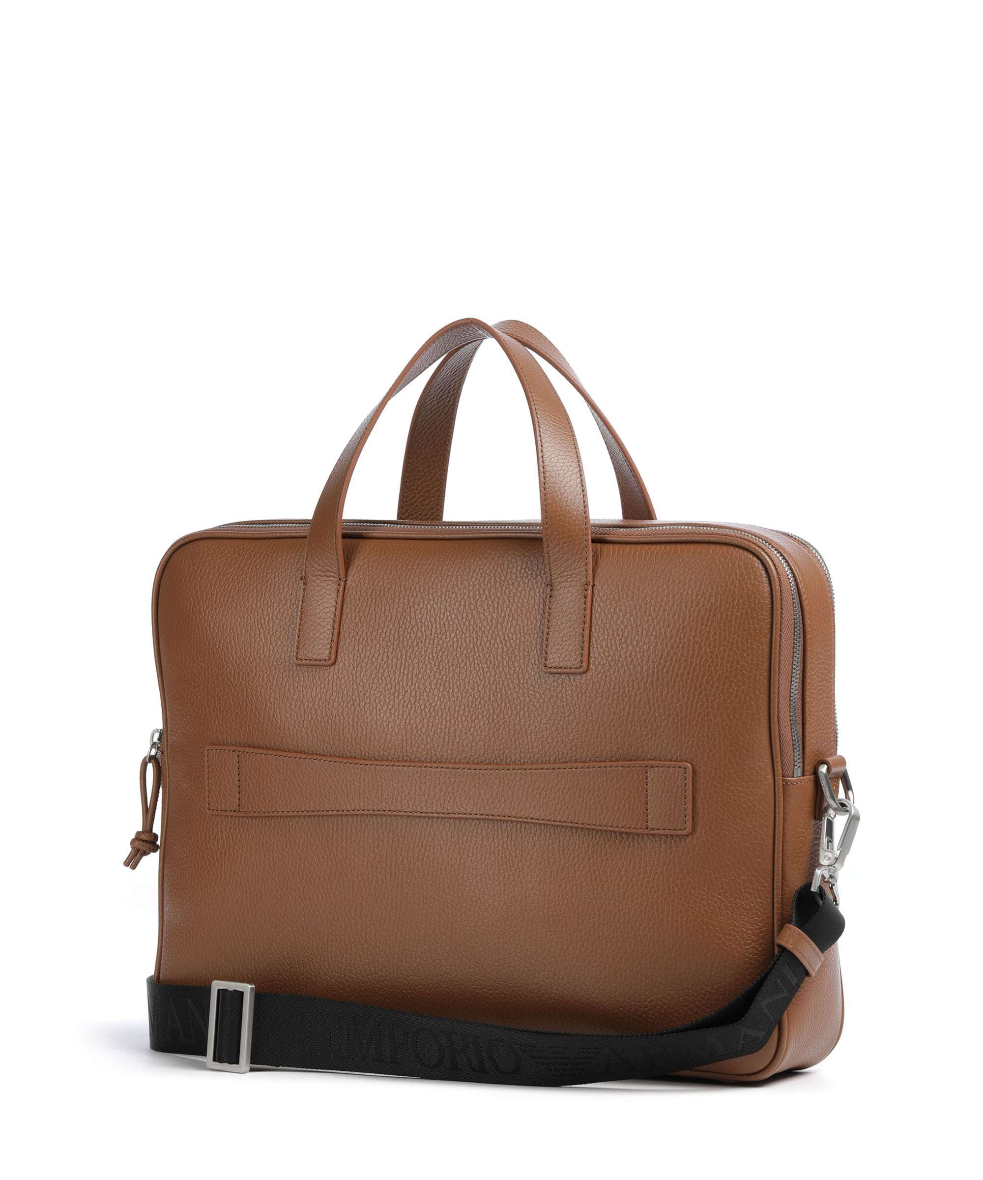 Emporio Armani Business Briefcase mocha bisque - Image 2