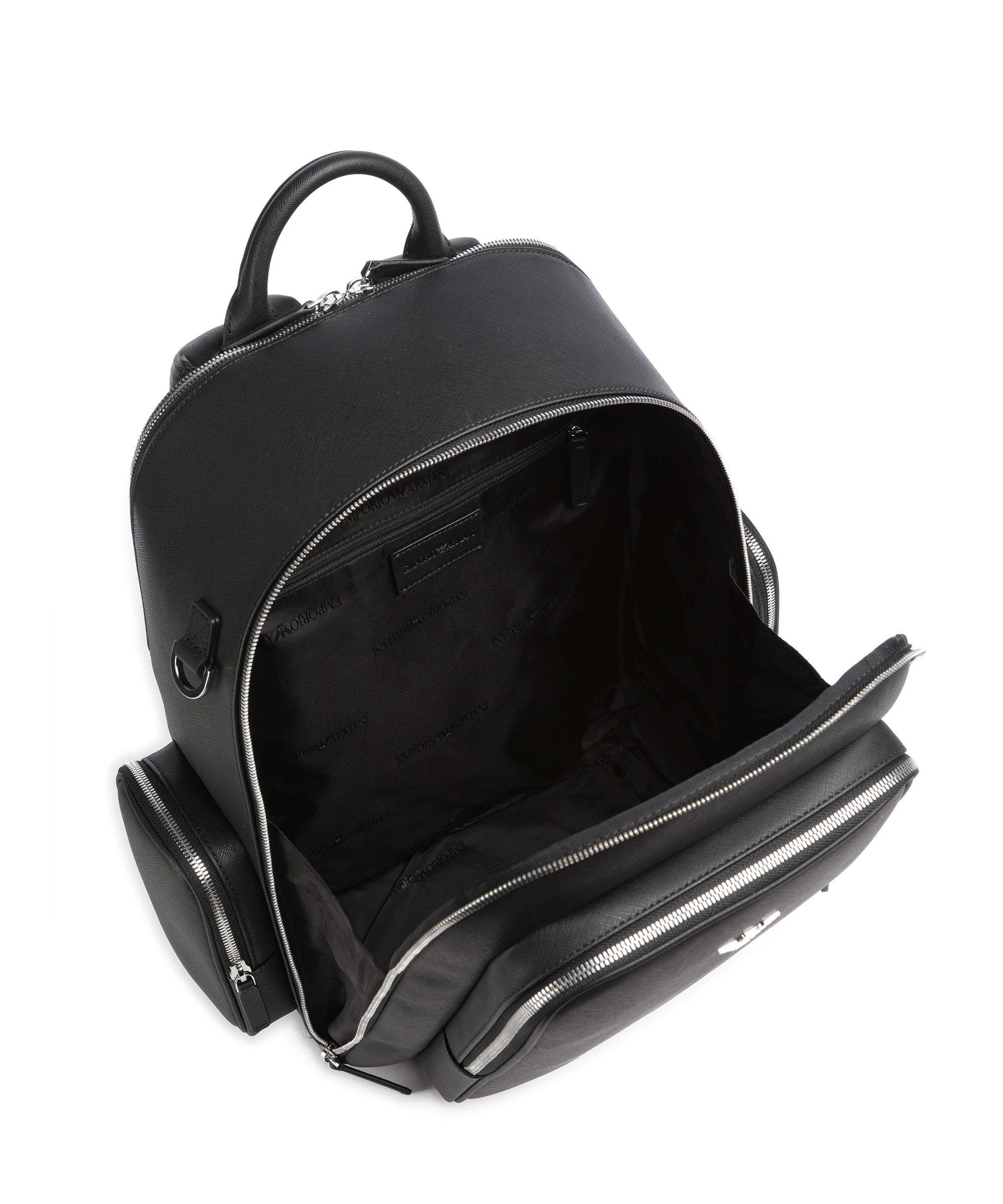 Emporio Armani Business Regenerated Backpack black beauty - Image 5
