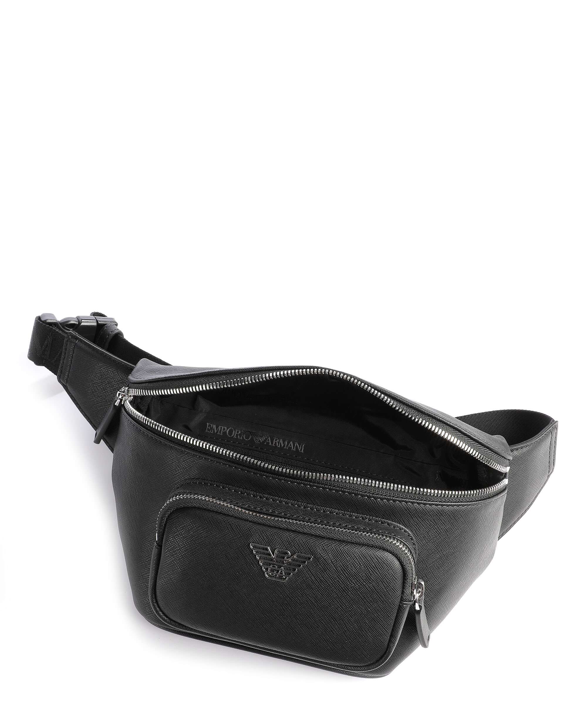 Emporio Armani Business Regenerated Belt bag black - Image 6