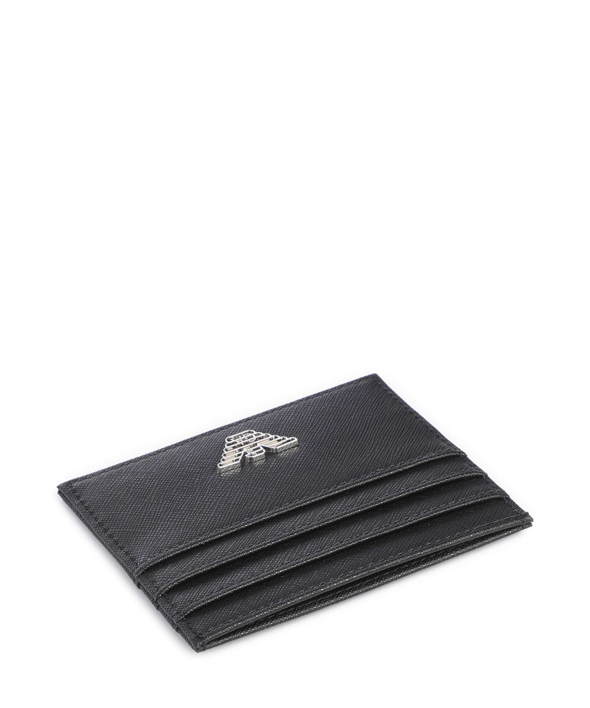 Emporio Armani Business Regenerated Credit card holder black - Image 3