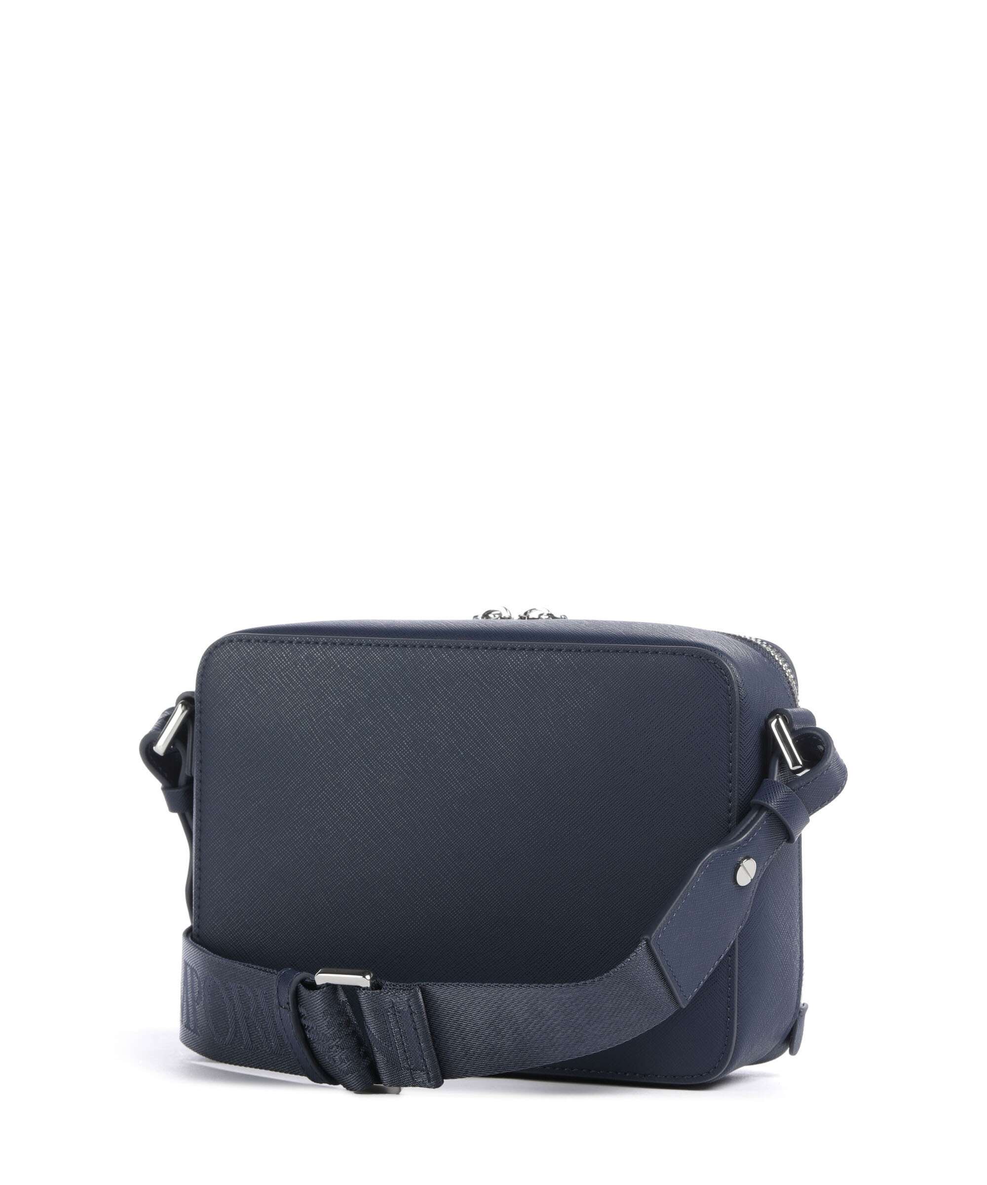 Emporio Armani Business Regenerated Crossbody bag medieval blue - Image 2