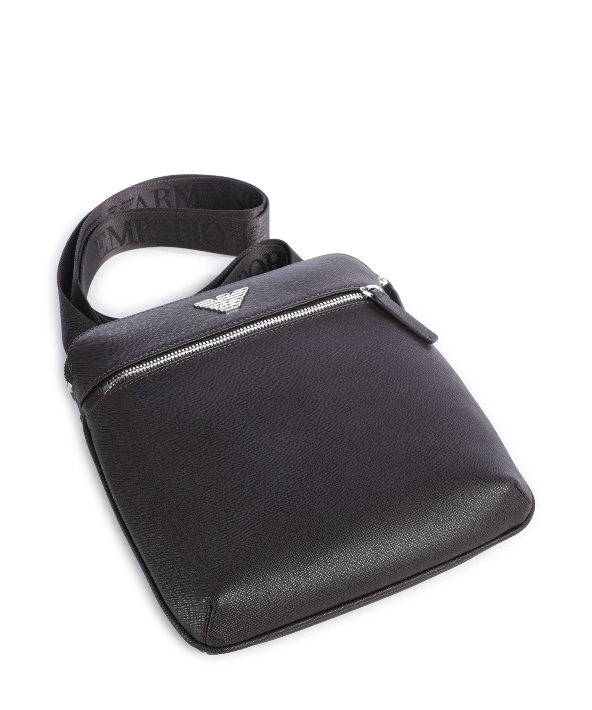 Emporio Armani Business Regenerated Crossbody bag ebony - Image 5