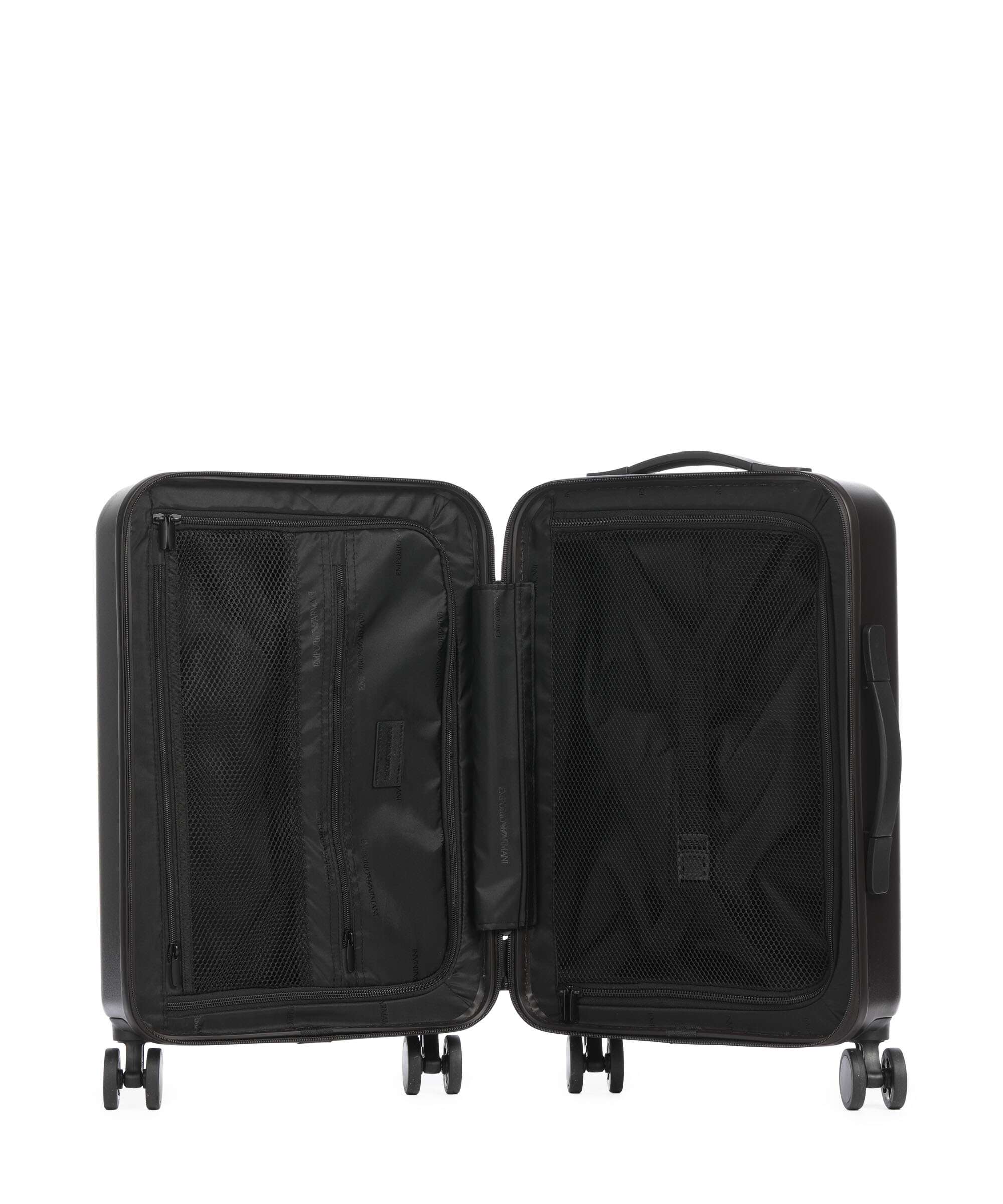 Emporio Armani Business Regenerated Spinner (4 wheels) ebony - Image 6