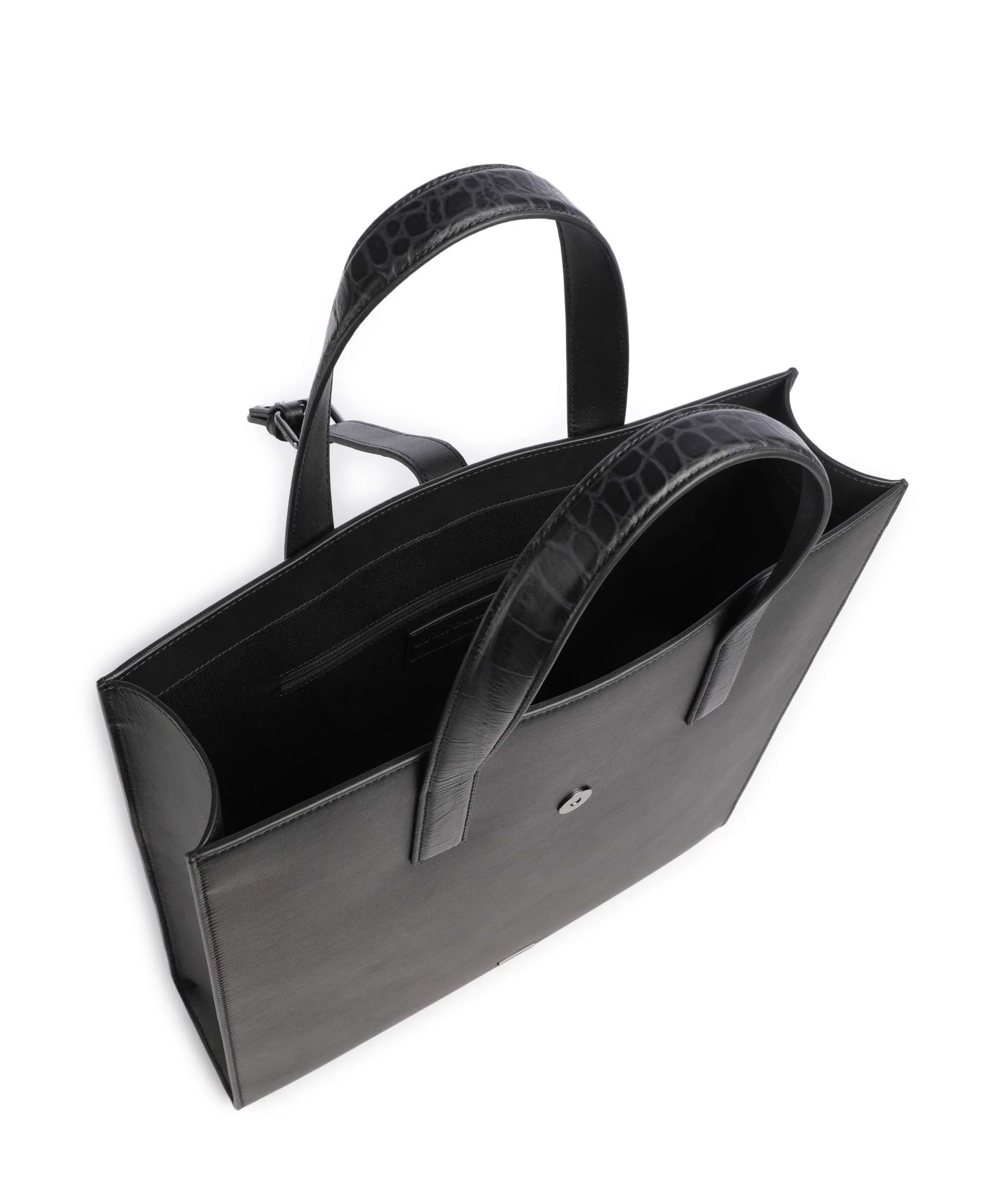 Emporio Armani Cocco Touch Handbag black beauty - Image 6