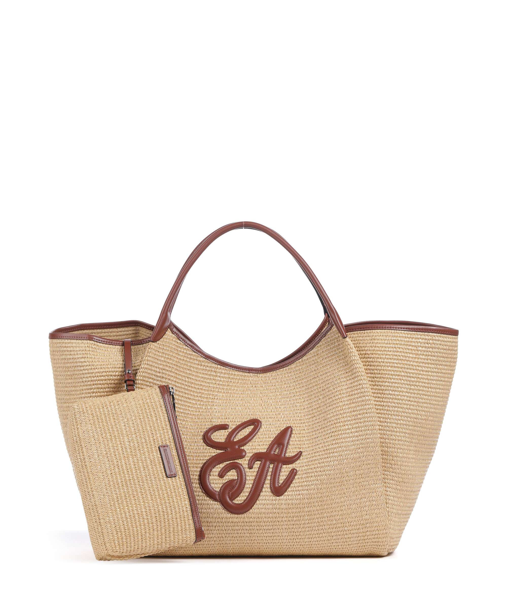 Emporio Armani Durini 24 L Tote bag naturale/siena - Image 4