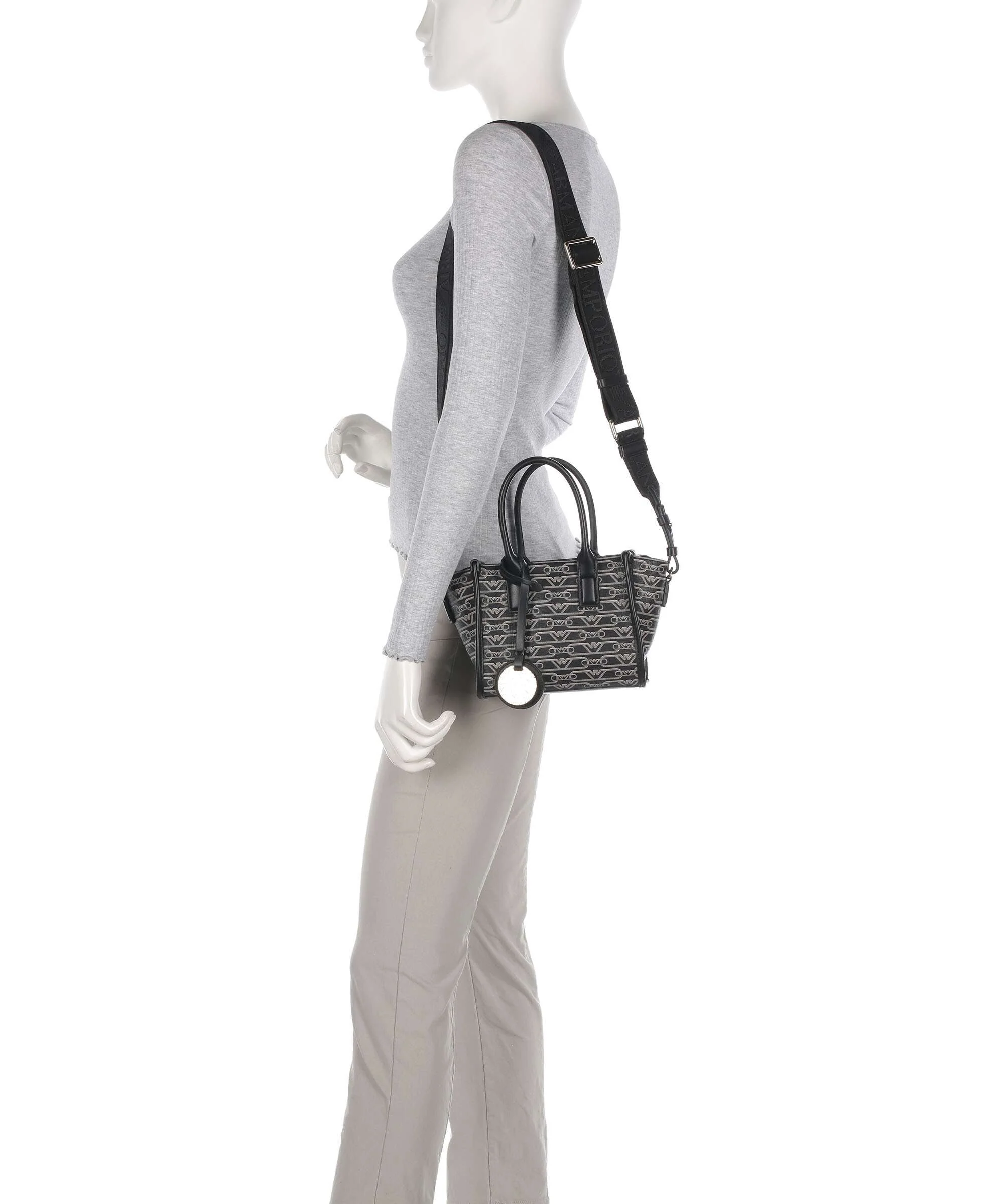Emporio Armani La Gio Crossbody bag nero/ecru - Image 4