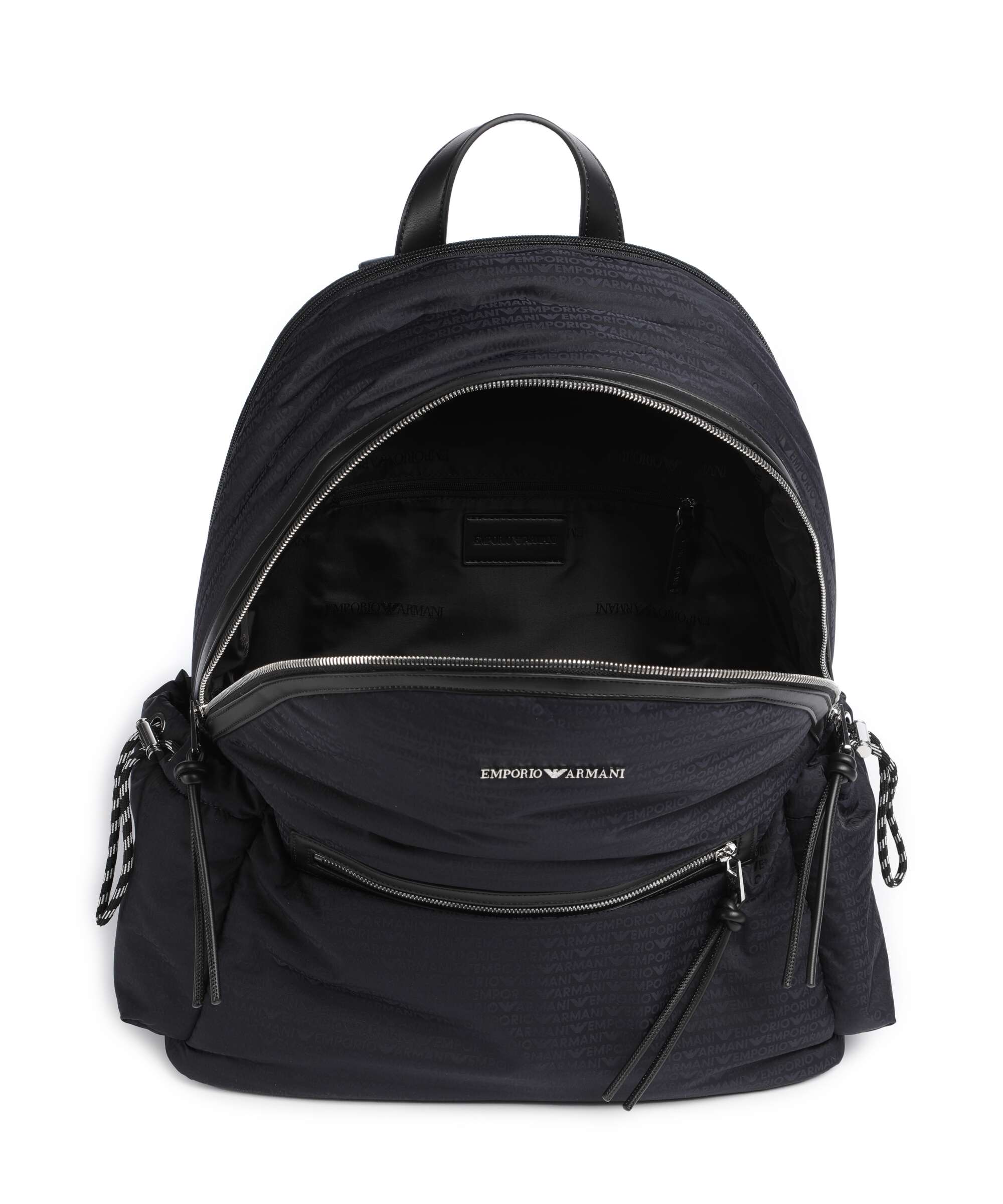 Emporio Armani Monogram Backpack iconico blu navy - Image 5