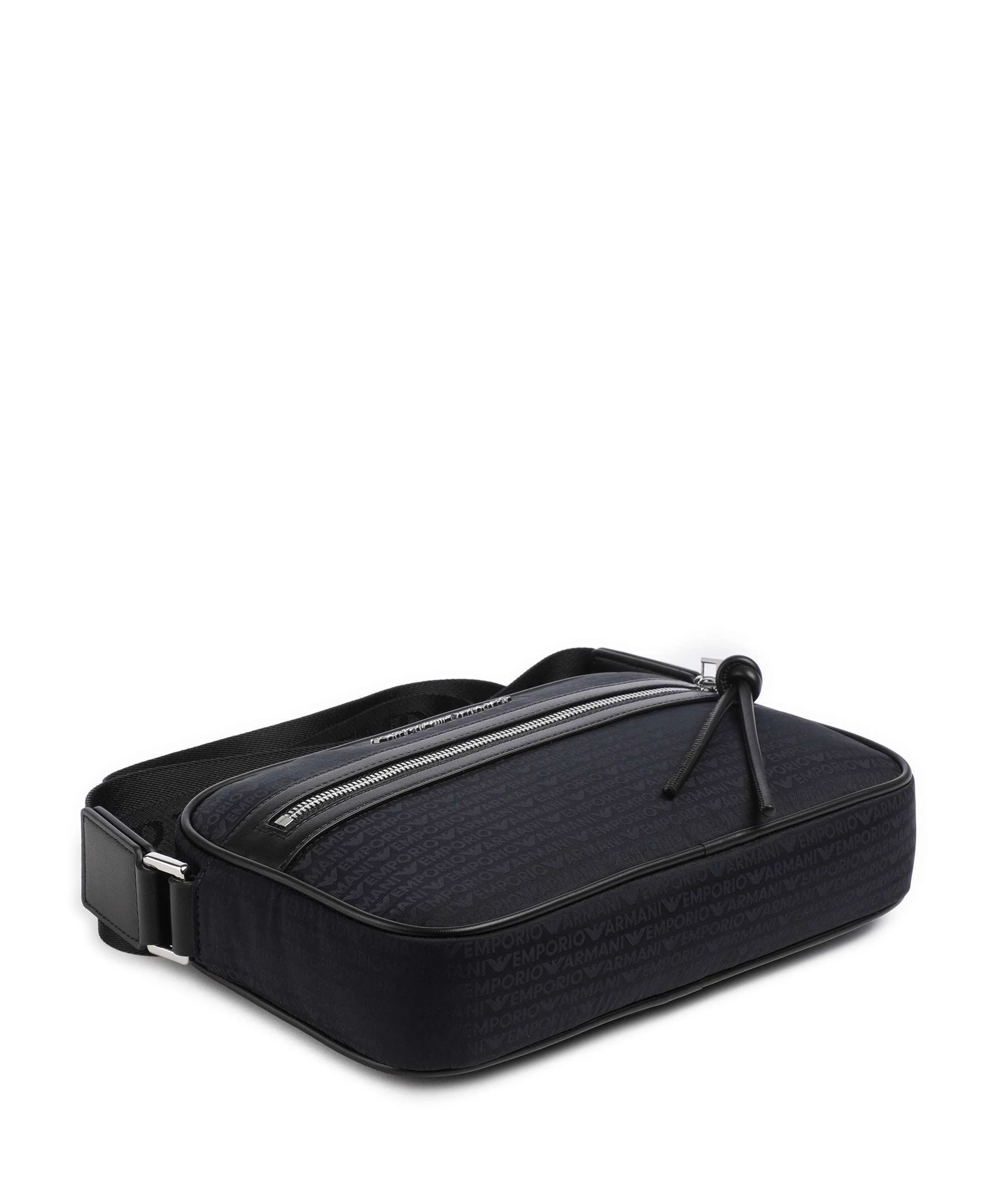 Emporio Armani Monogram Crossbody bag iconico blu navy - Image 5