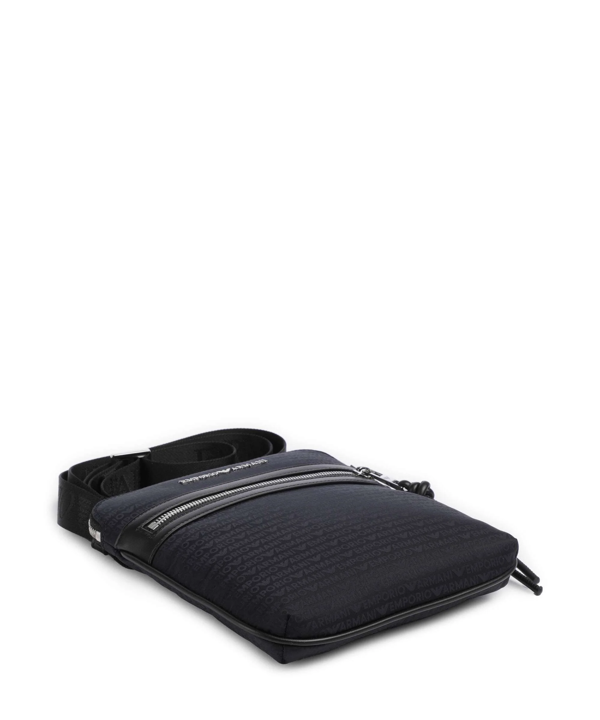 Emporio Armani Monogram Crossbody bag iconico blu navy - Image 4