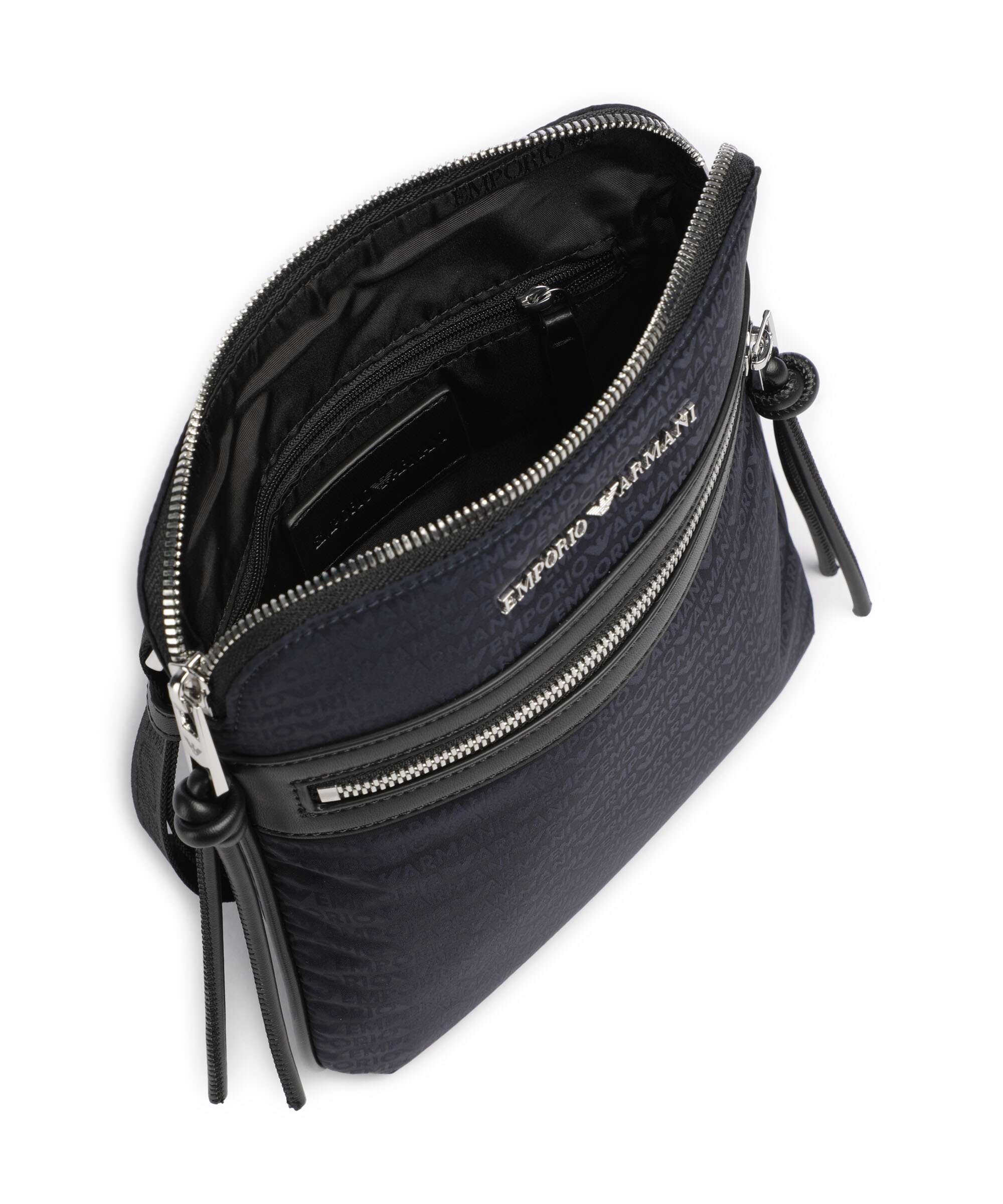 Emporio Armani Monogram Crossbody bag iconico blu navy - Image 5