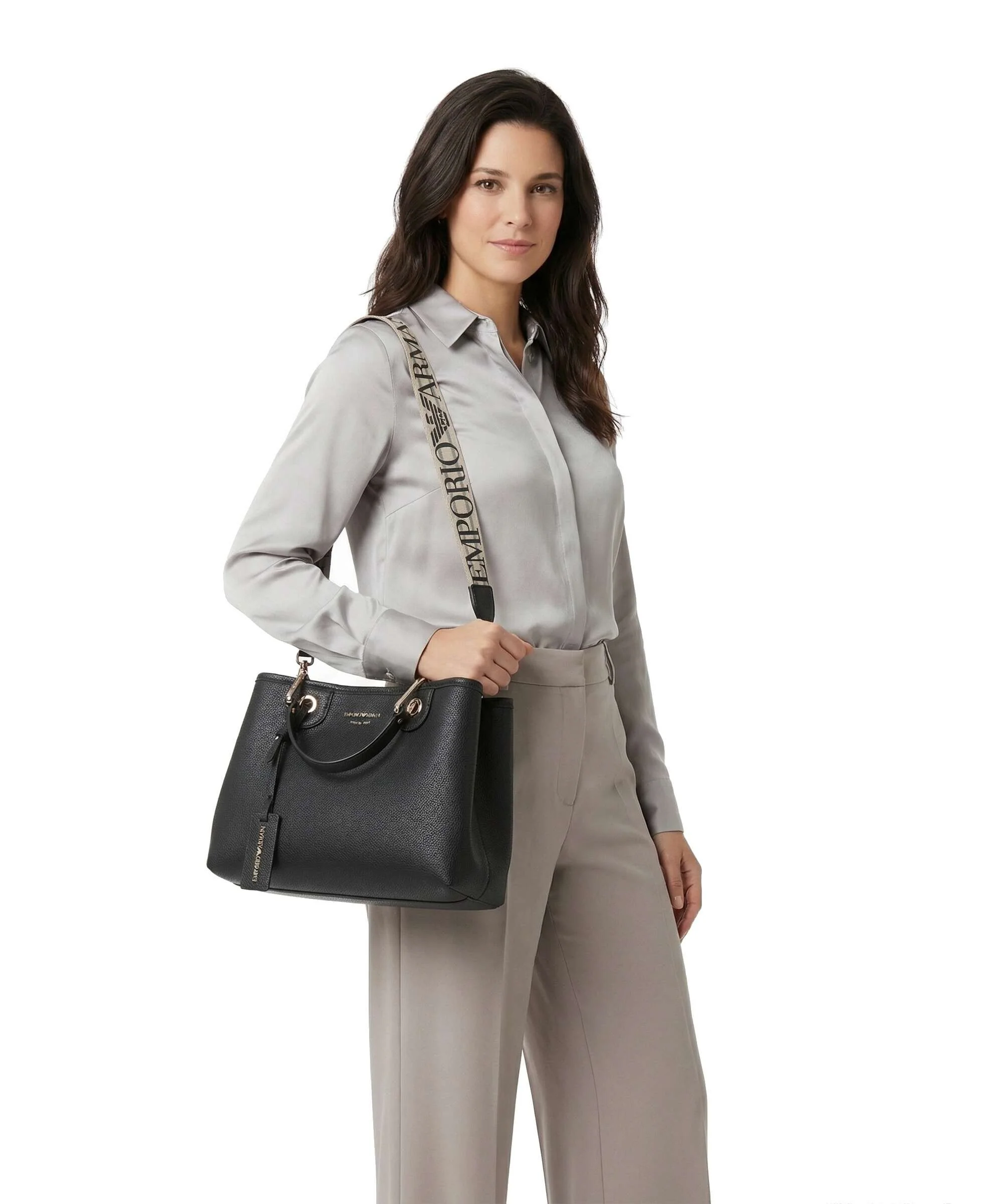 Emporio Armani My EA Handbag nero/silver - Image 3