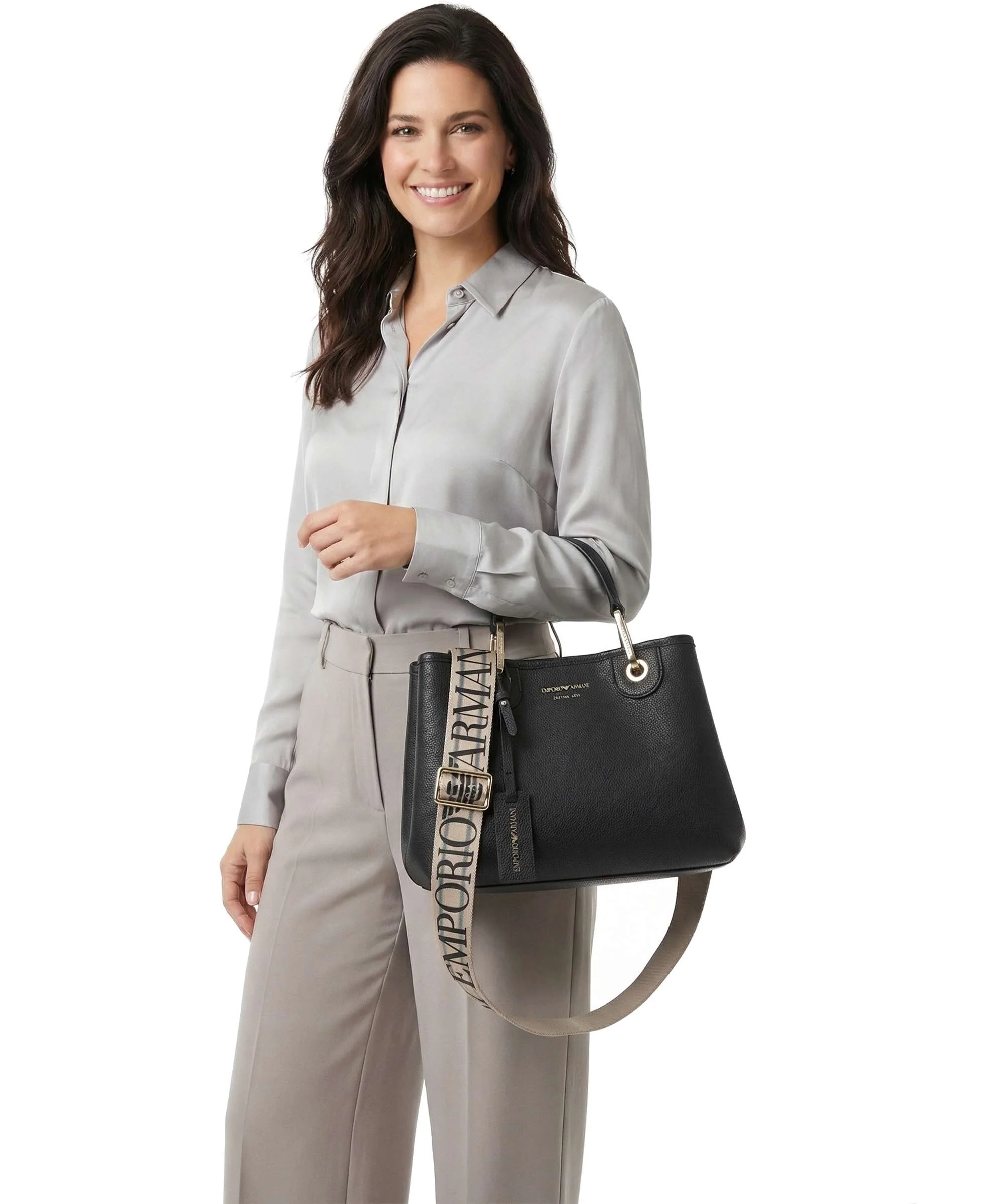 Emporio Armani My EA Handbag nero/silver - Image 4