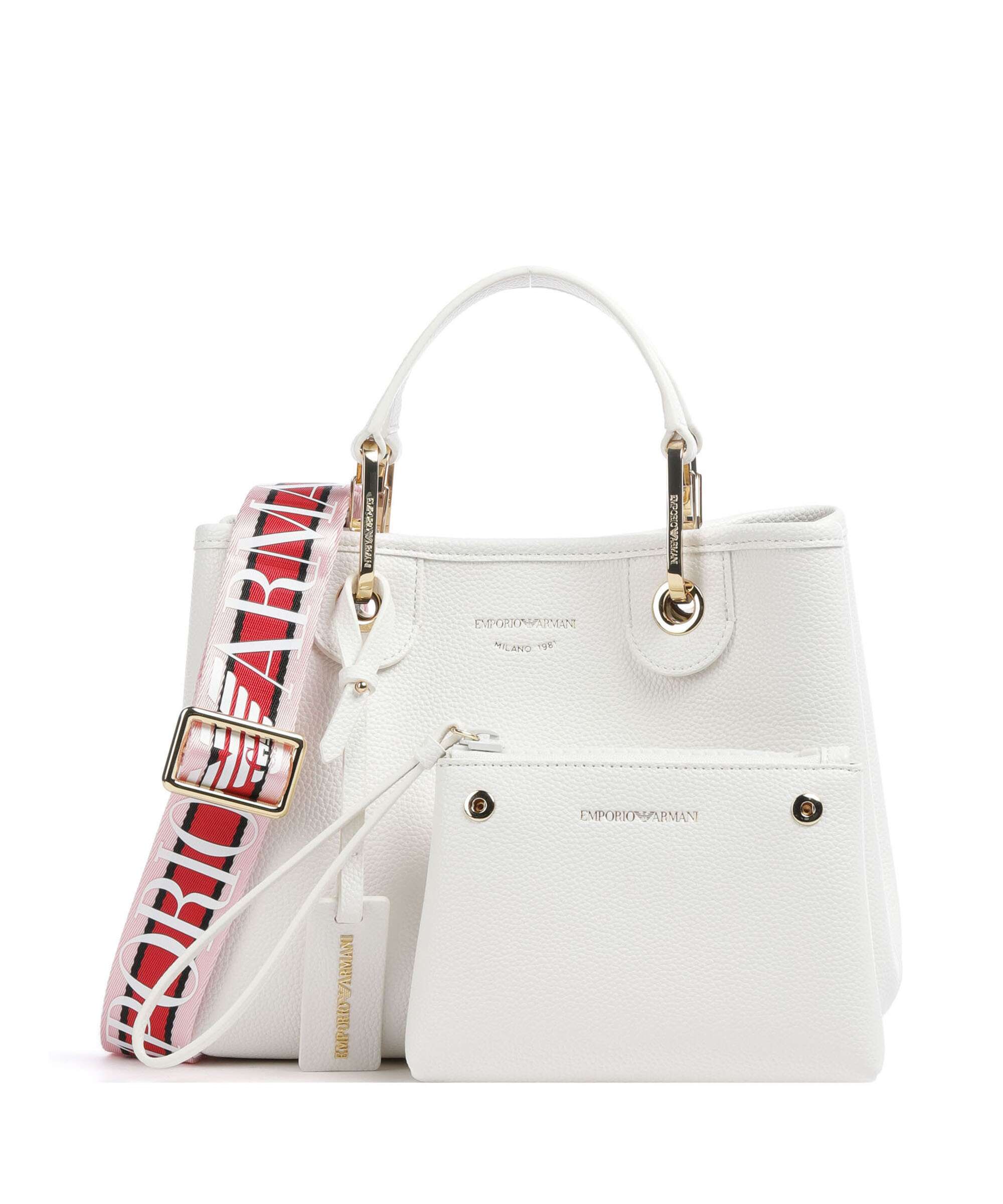 Emporio Armani My EA Handbag bianco/cuoio - Image 2