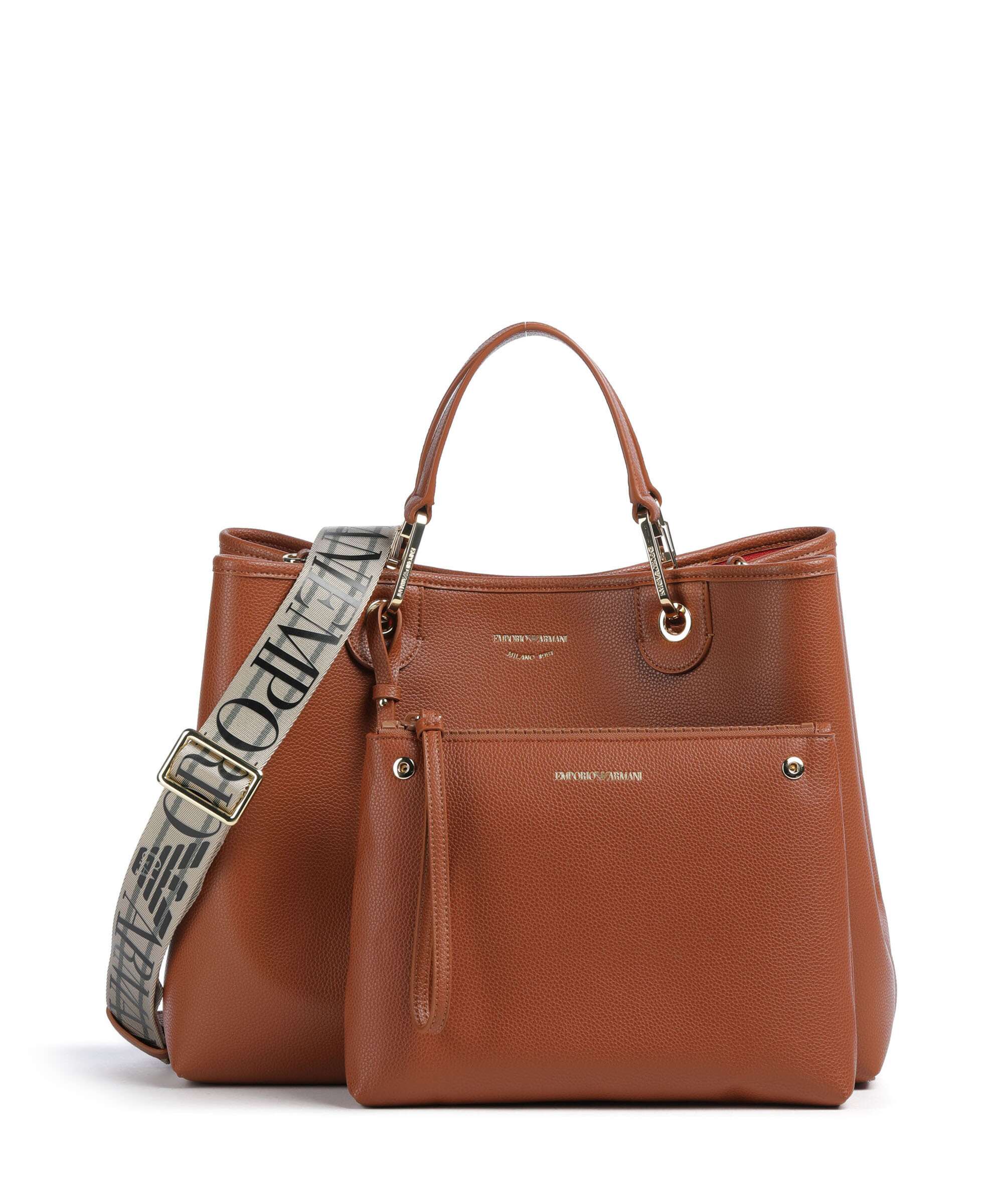 Emporio Armani My EA M Handbag cuoio/rosso - Image 2
