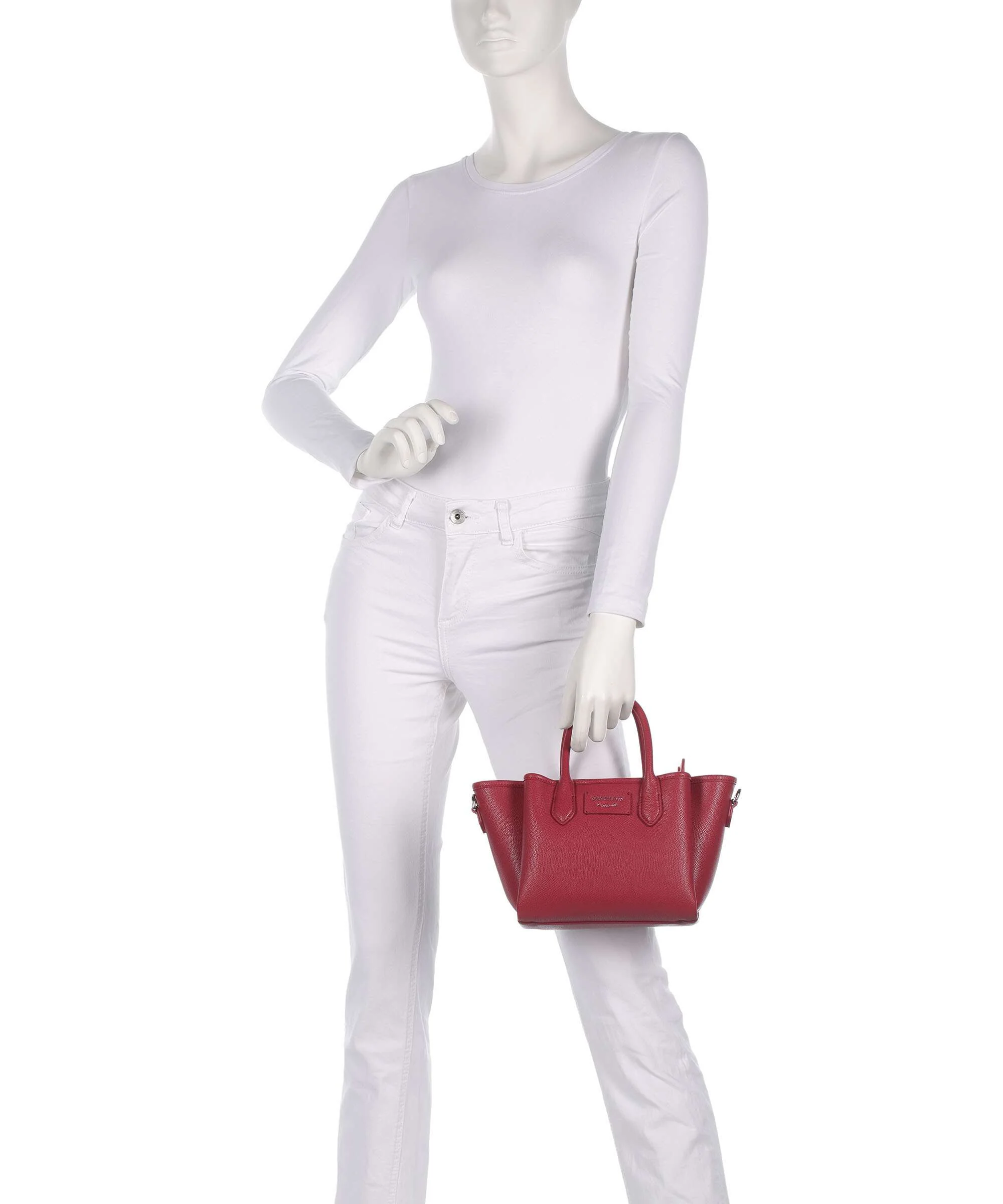 Emporio Armani Odette Handbag carminio/taupe - Image 3