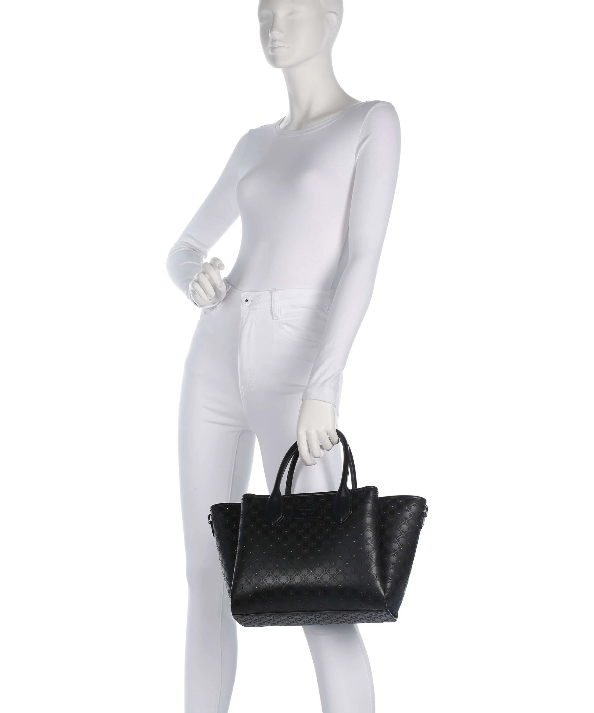 Emporio Armani Odette M Handbag nero/nudo - Image 3