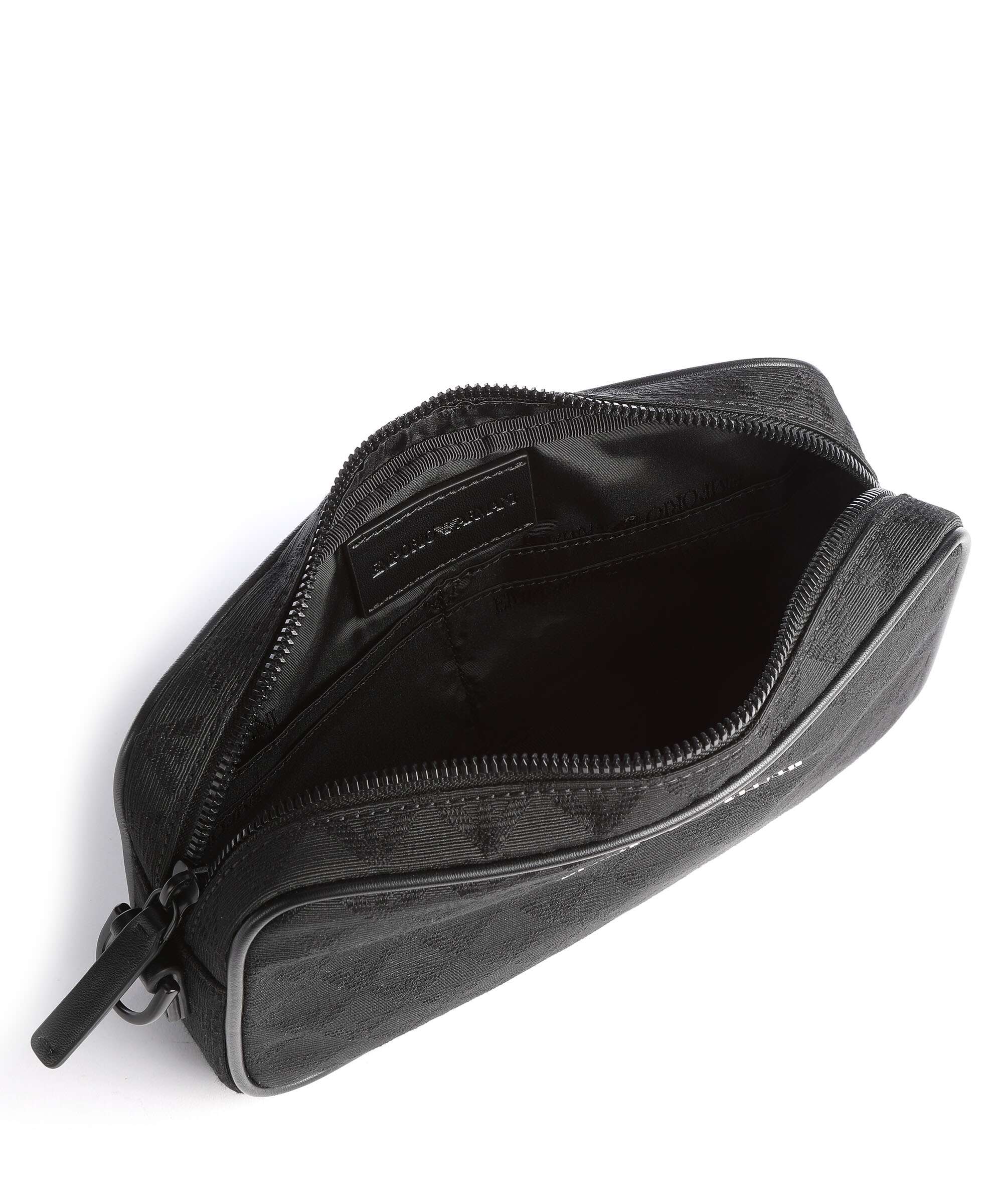 Emporio Armani Omnia Jacquard Toiletry bag black - Image 4