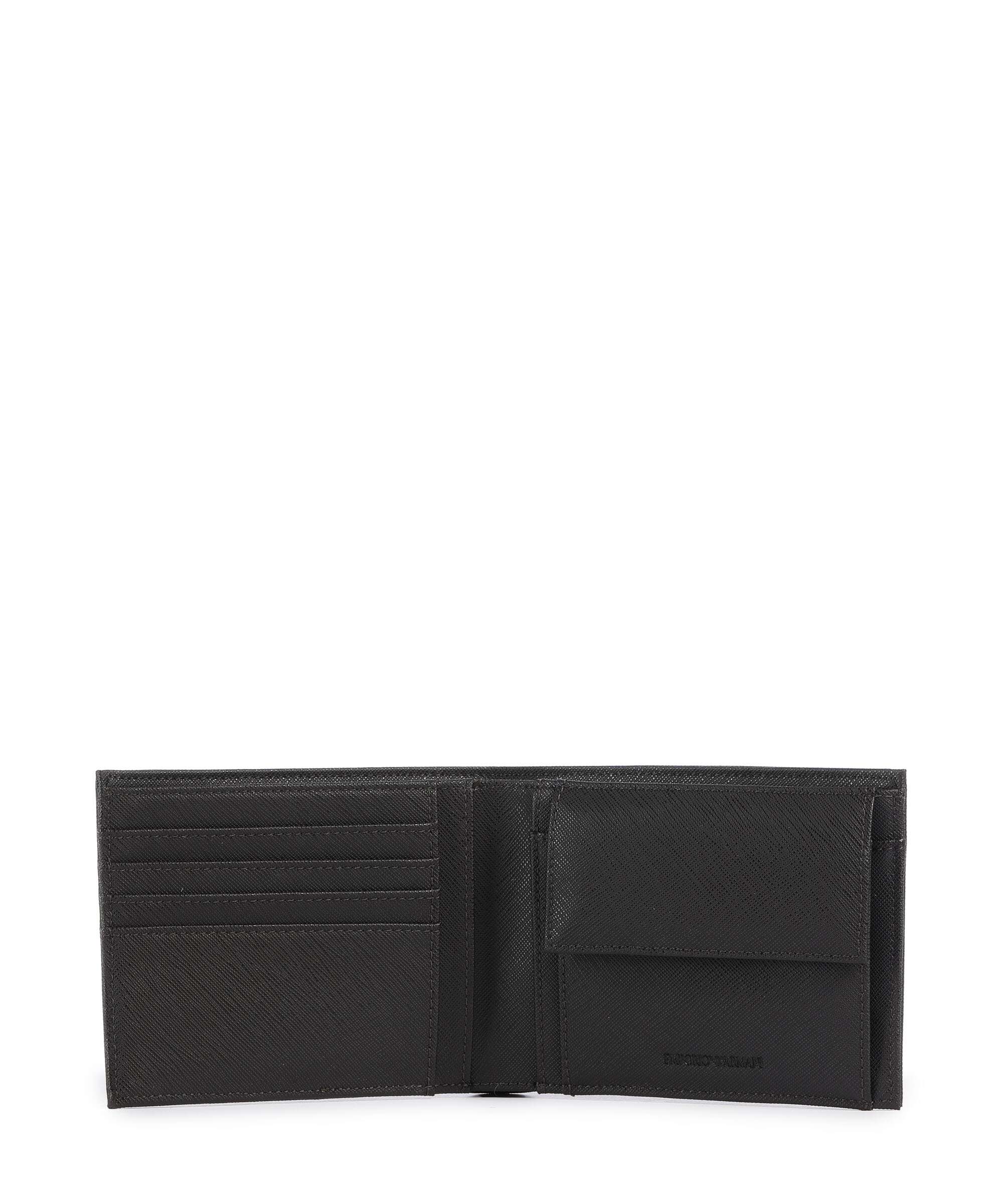 Emporio Armani Saffiano Animation Wallet ebony - Image 2