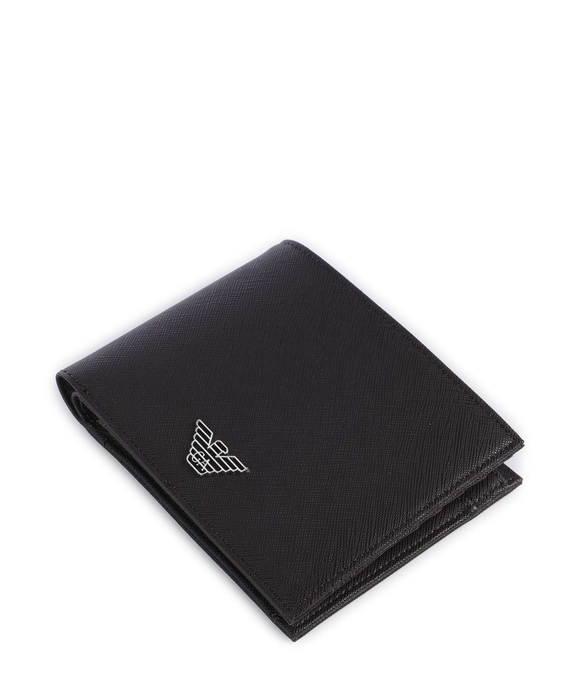 Emporio Armani Saffiano Animation Wallet ebony - Image 4