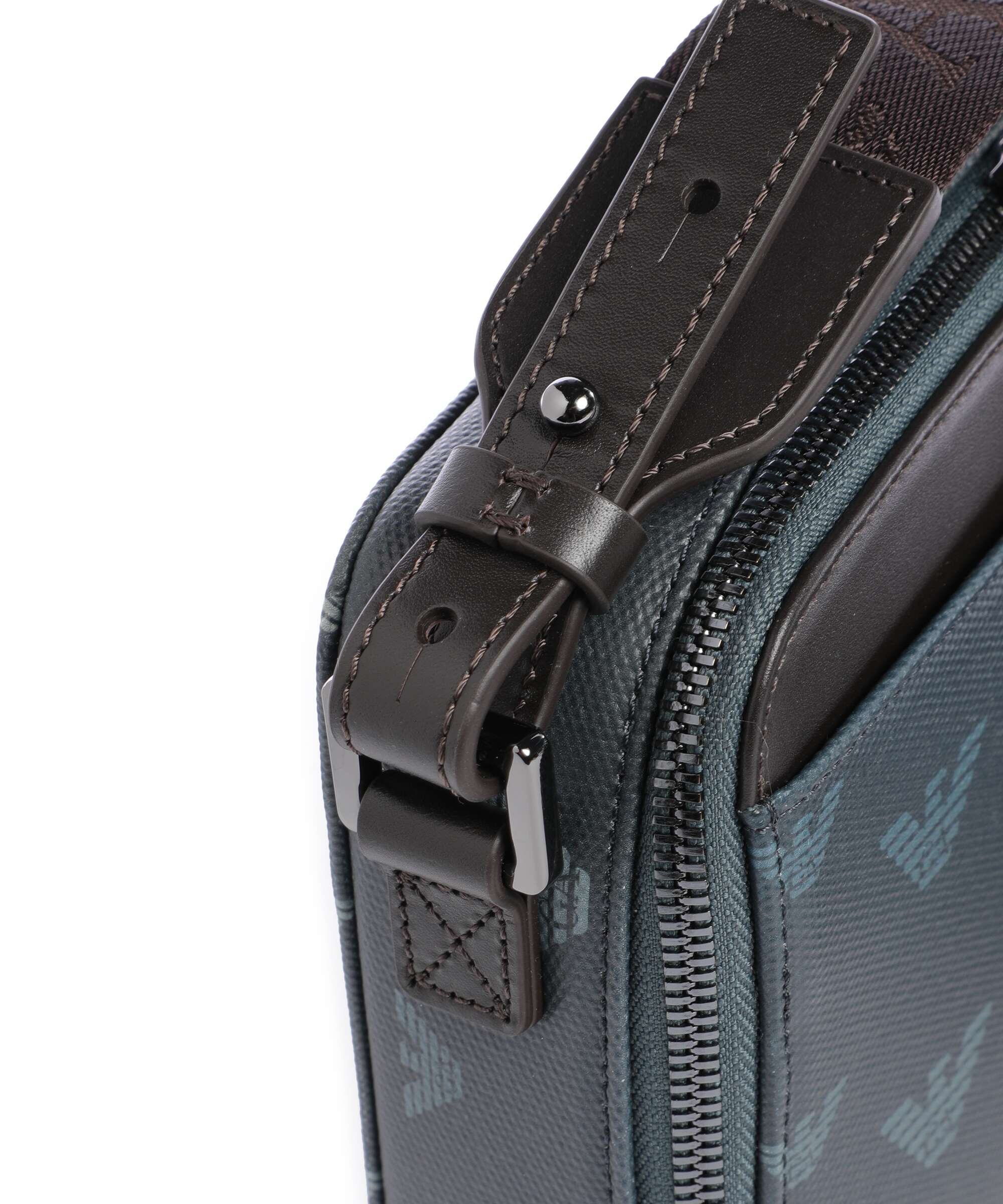 Emporio Armani Special Minorca Crossbody bag blu/eagle all over - Image 4