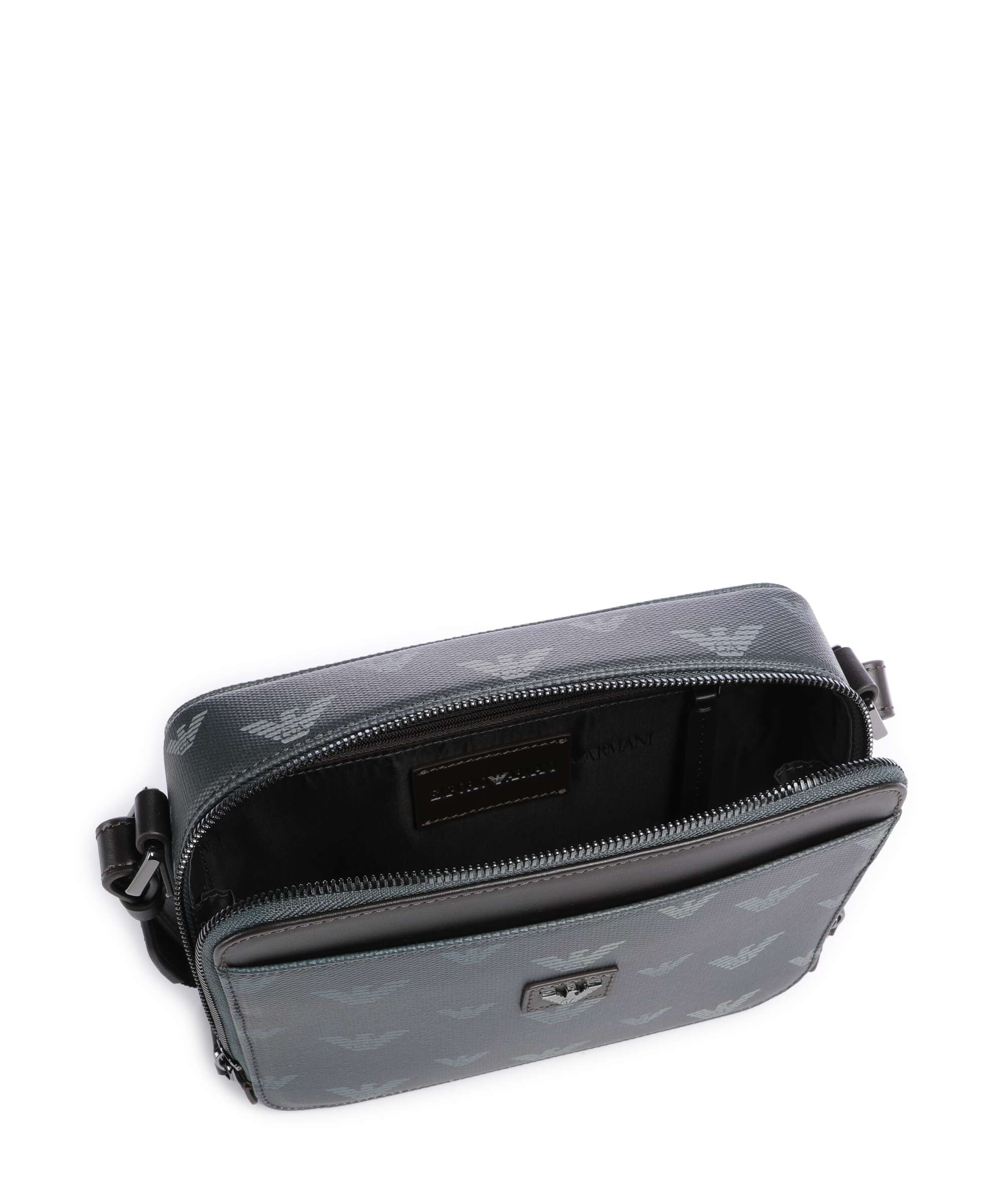 Emporio Armani Special Minorca Crossbody bag blu/eagle all over - Image 6