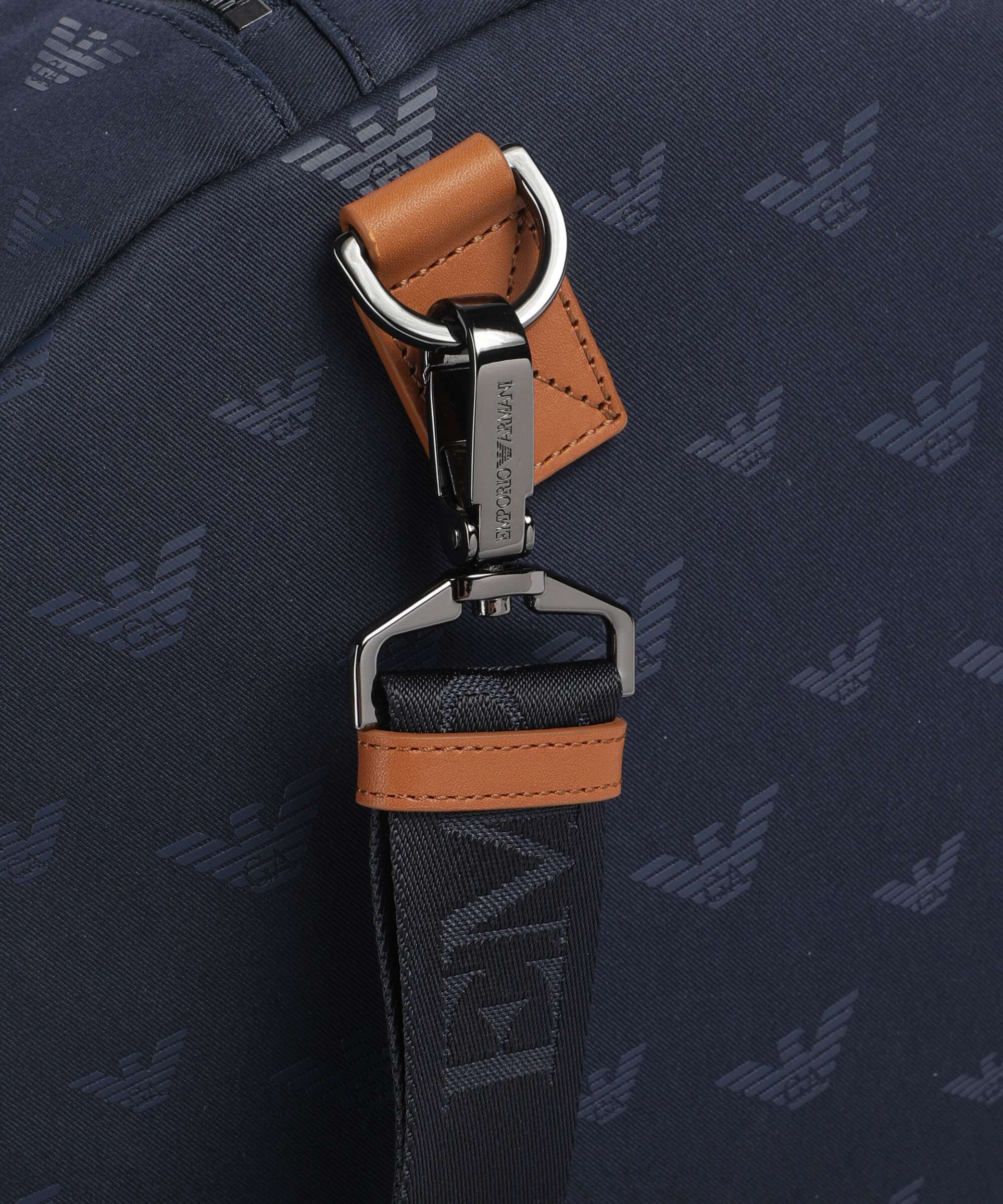 Emporio Armani Special Minorca Weekend bag blu navy - Image 3