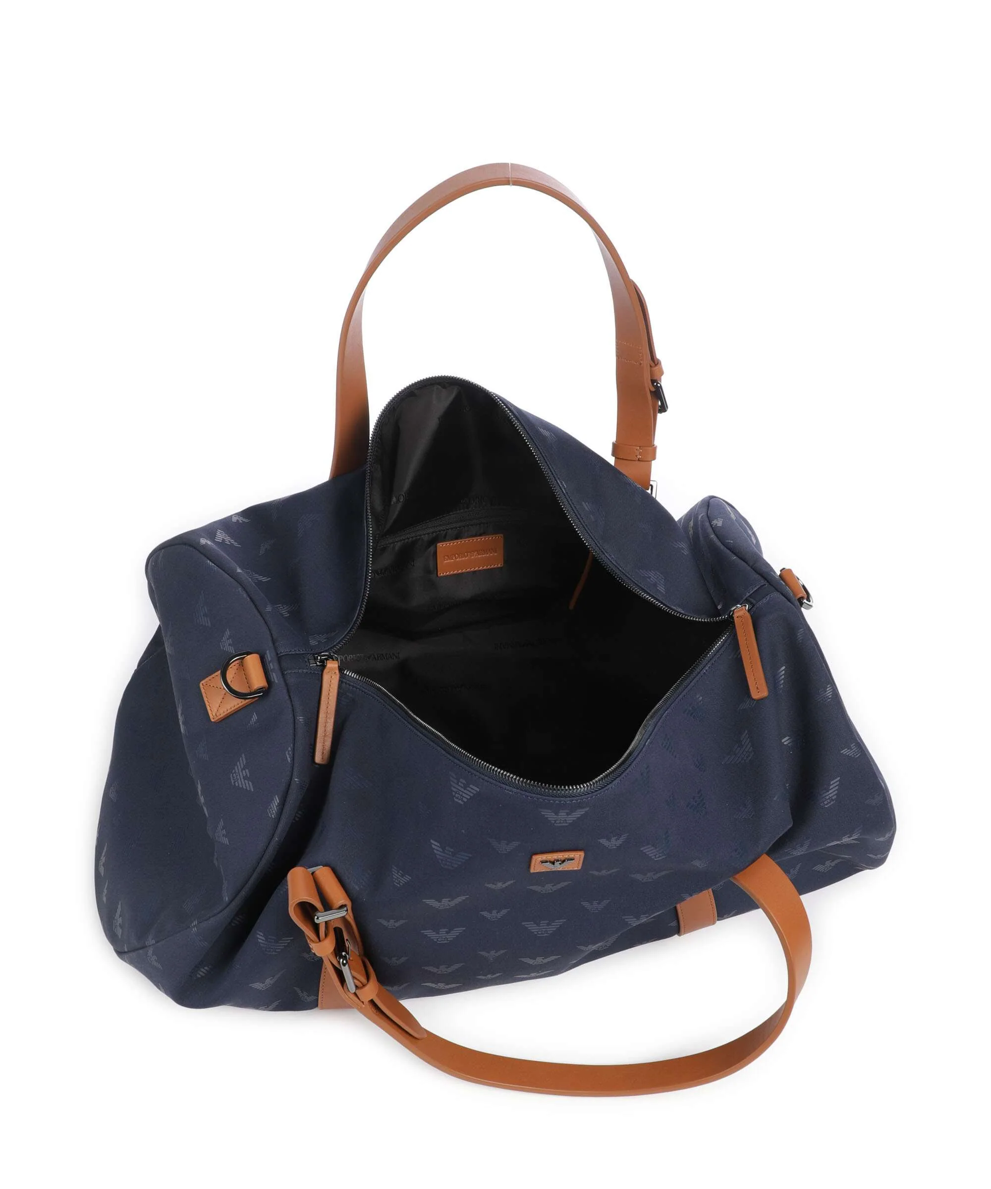 Emporio Armani Special Minorca Weekend bag blu navy - Image 5