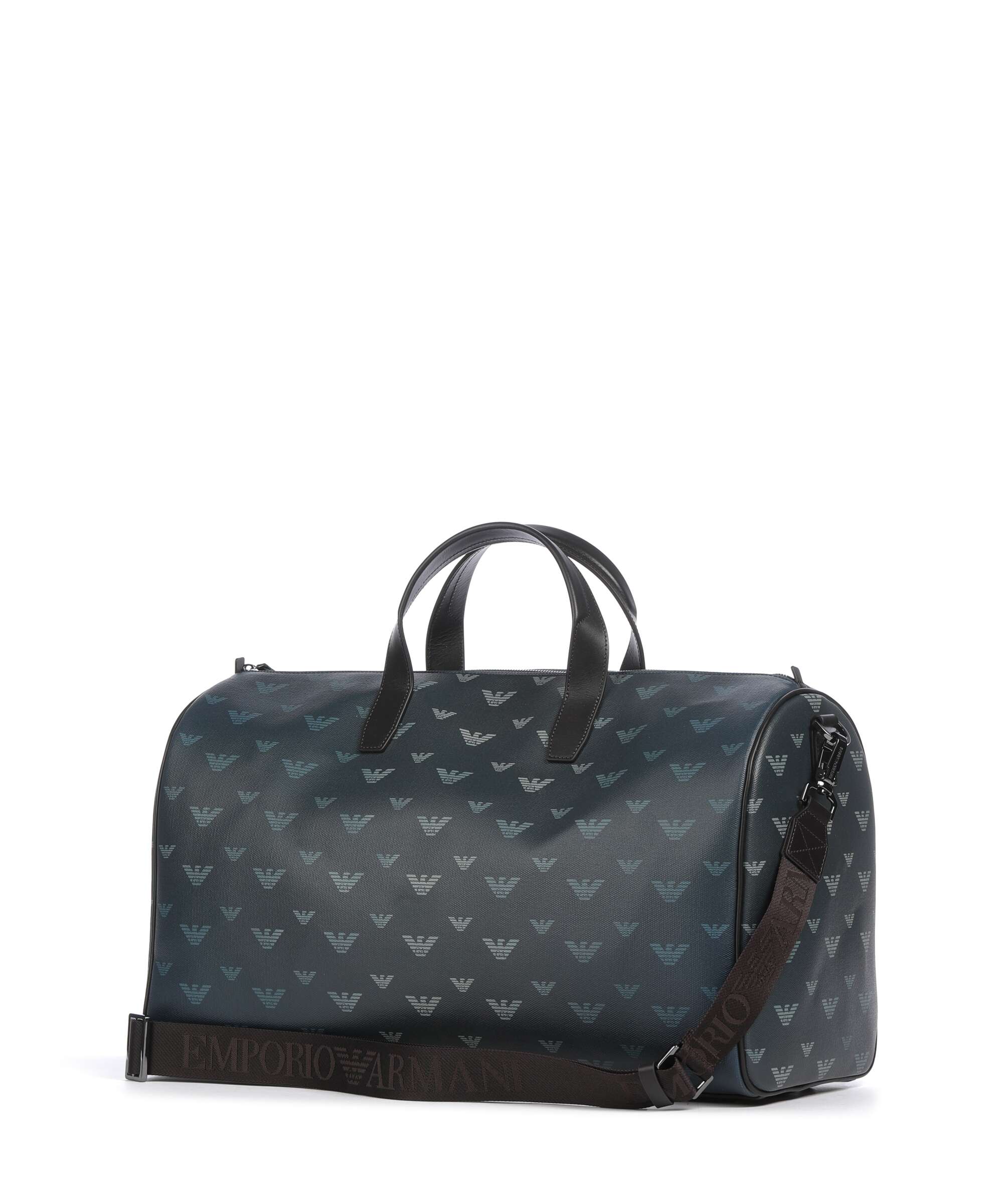 Emporio Armani Special Minorca Weekend bag blu/eagle all over - Image 2