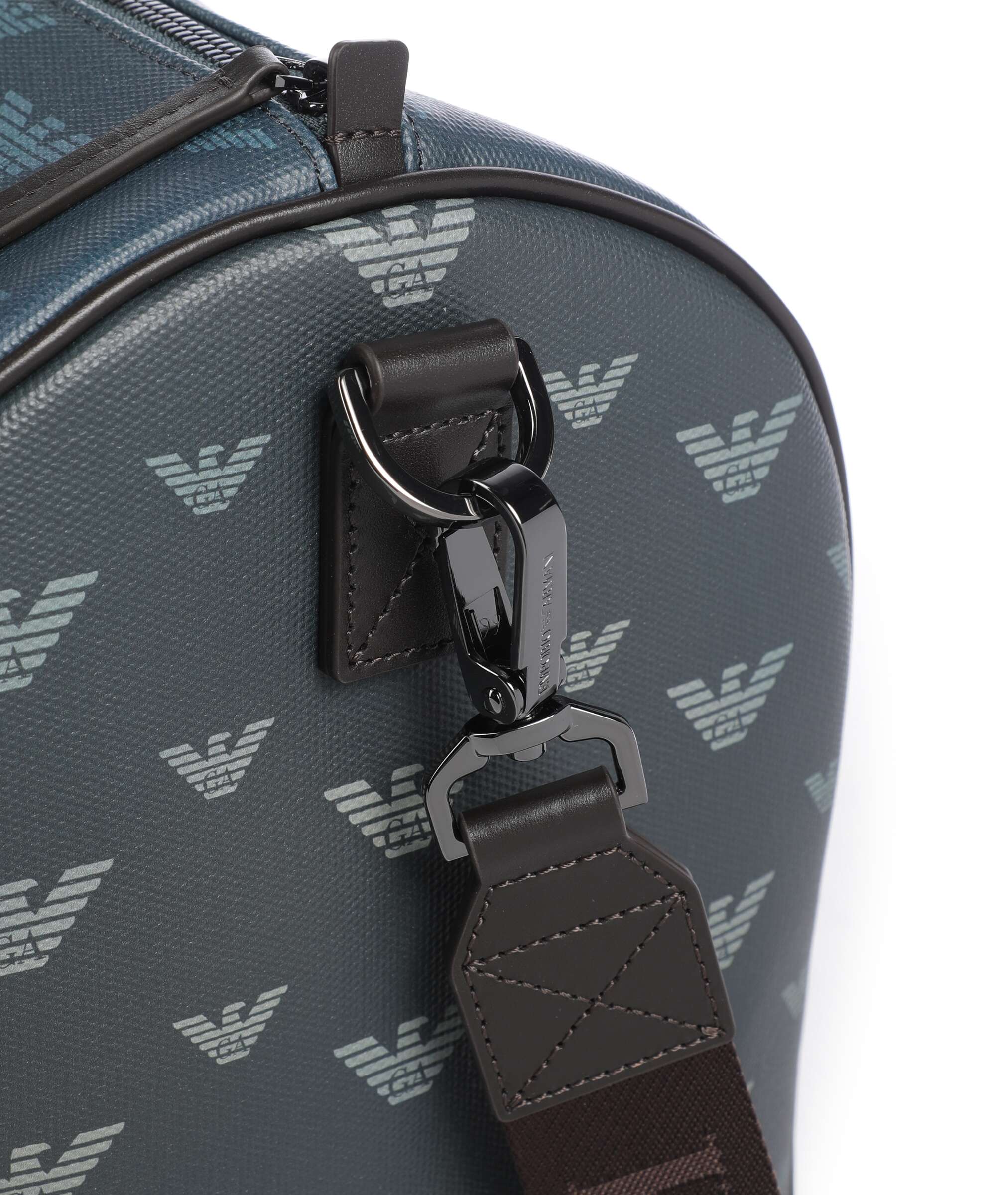 Emporio Armani Special Minorca Weekend bag blu/eagle all over - Image 3