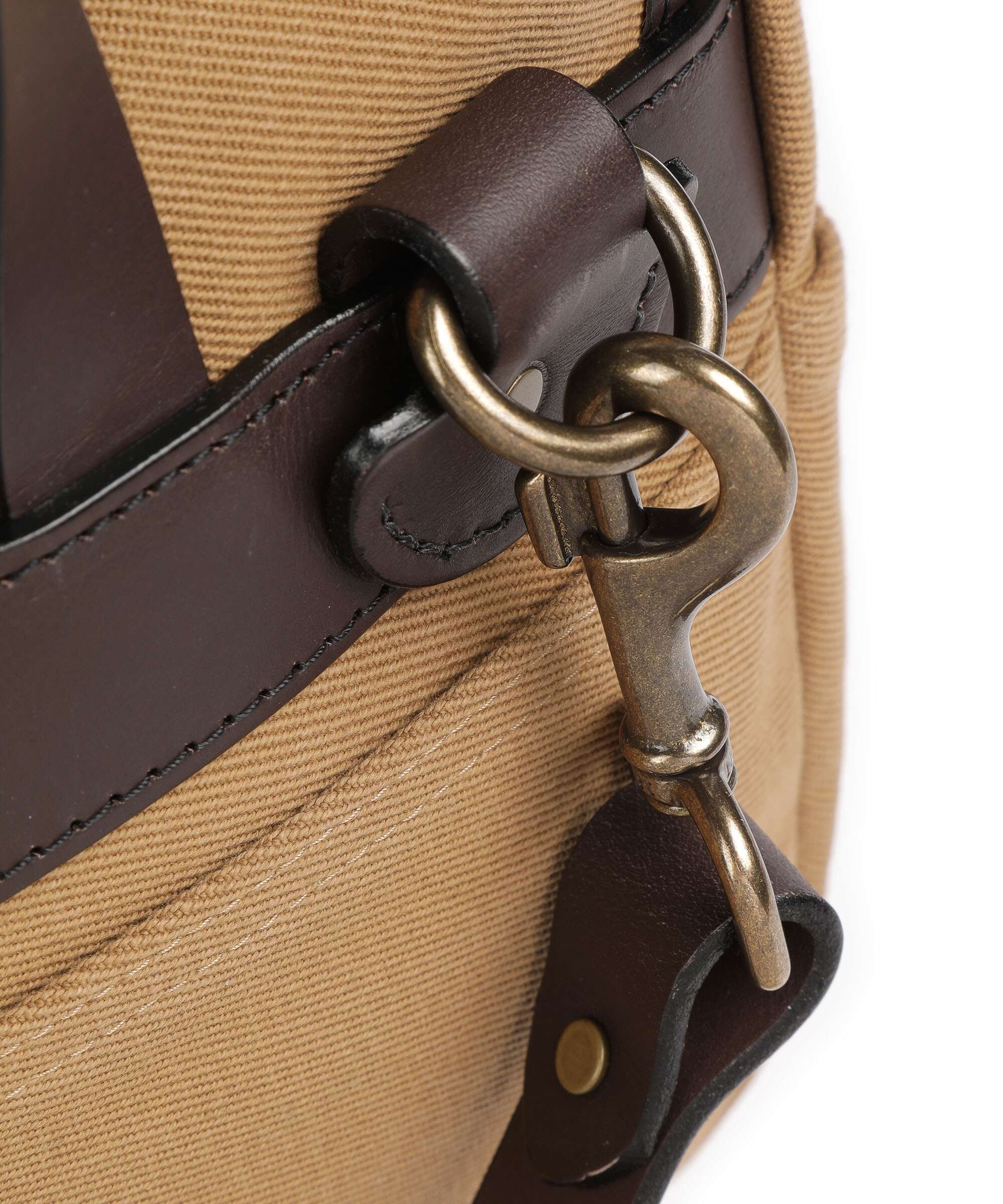 Filson Rugged Twill Crossbody bag tan - Image 4