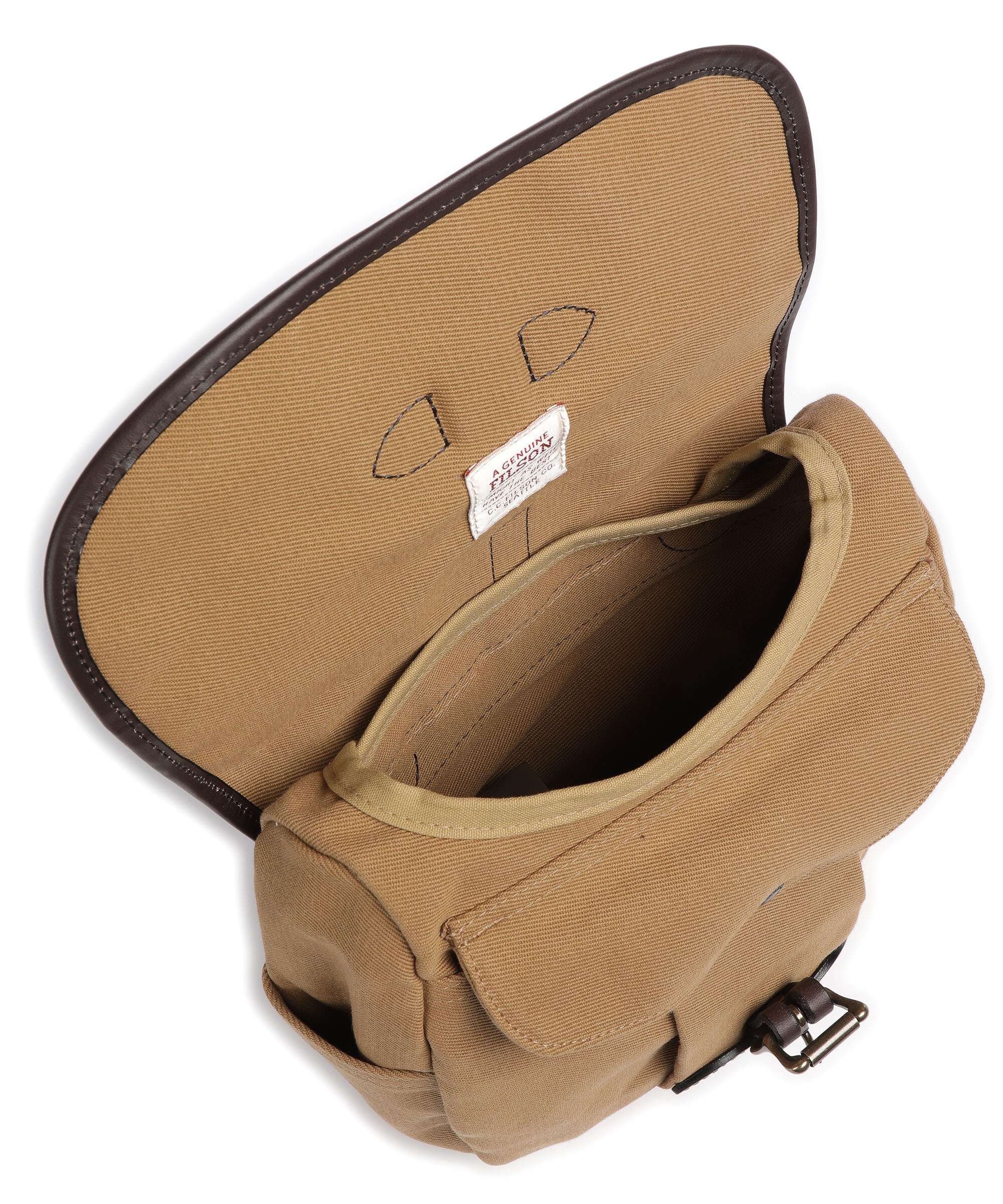 Filson Rugged Twill Crossbody bag tan - Image 6
