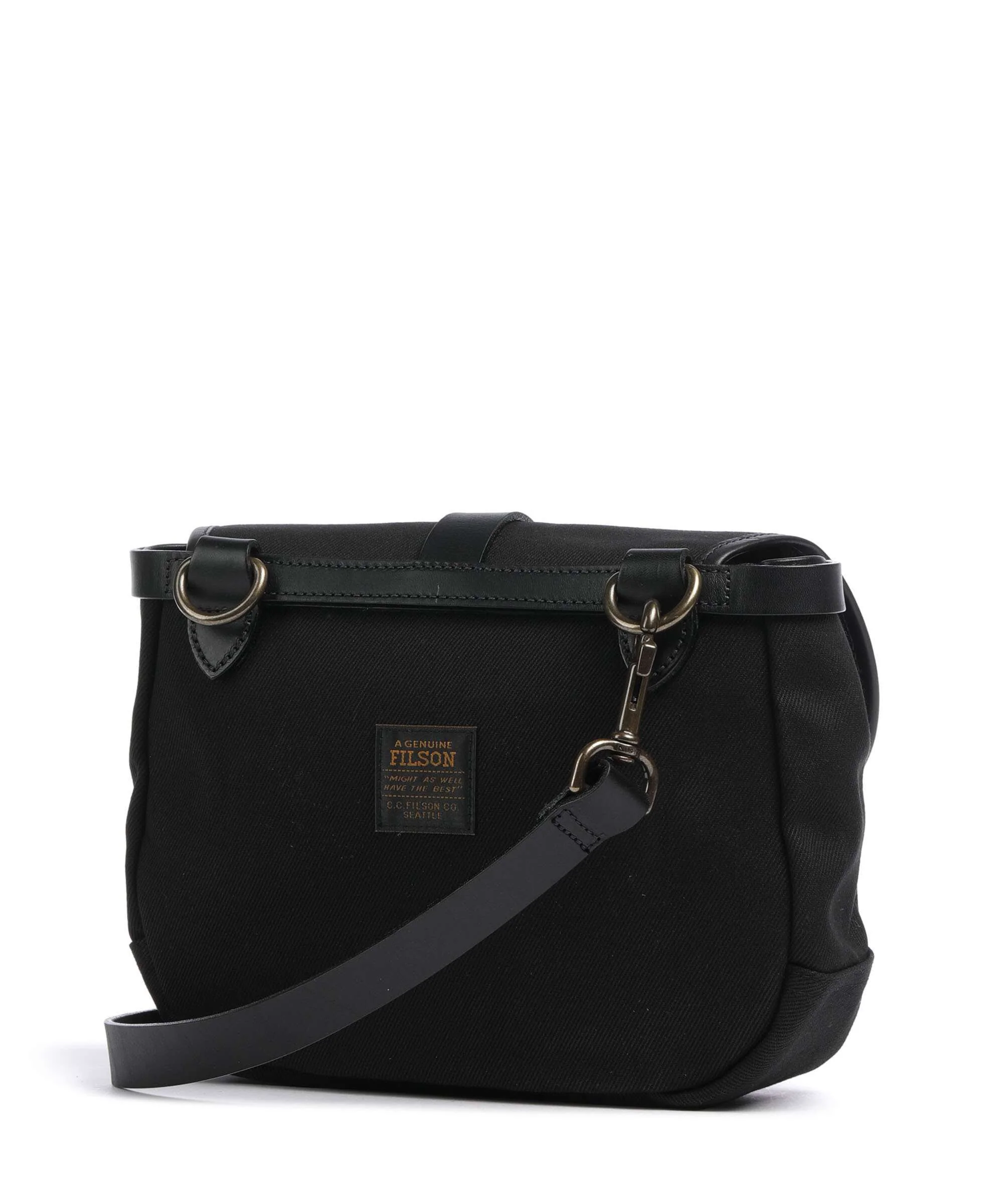 Filson Rugged Twill Crossbody bag black - Image 2