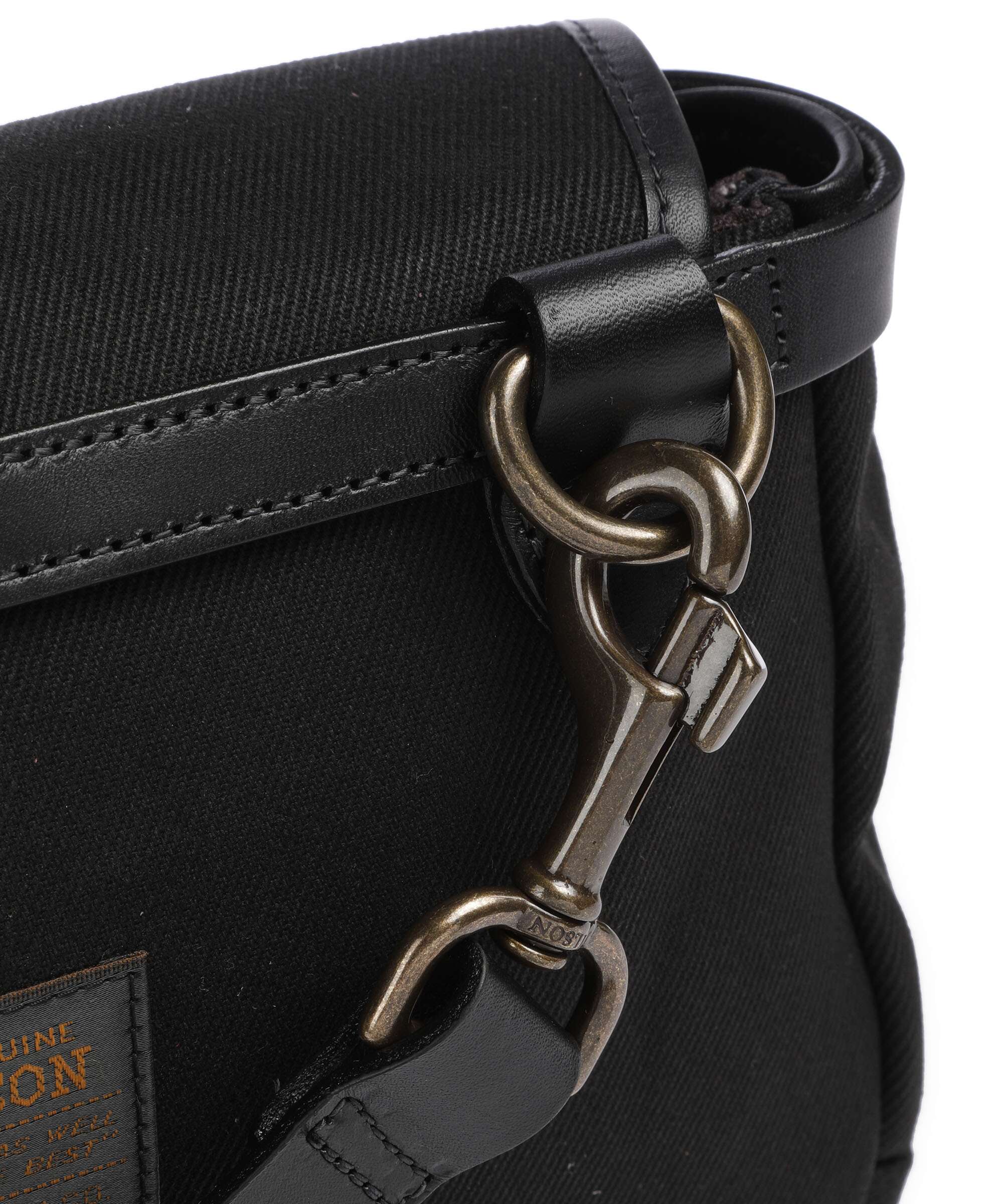 Filson Rugged Twill Crossbody bag black - Image 4