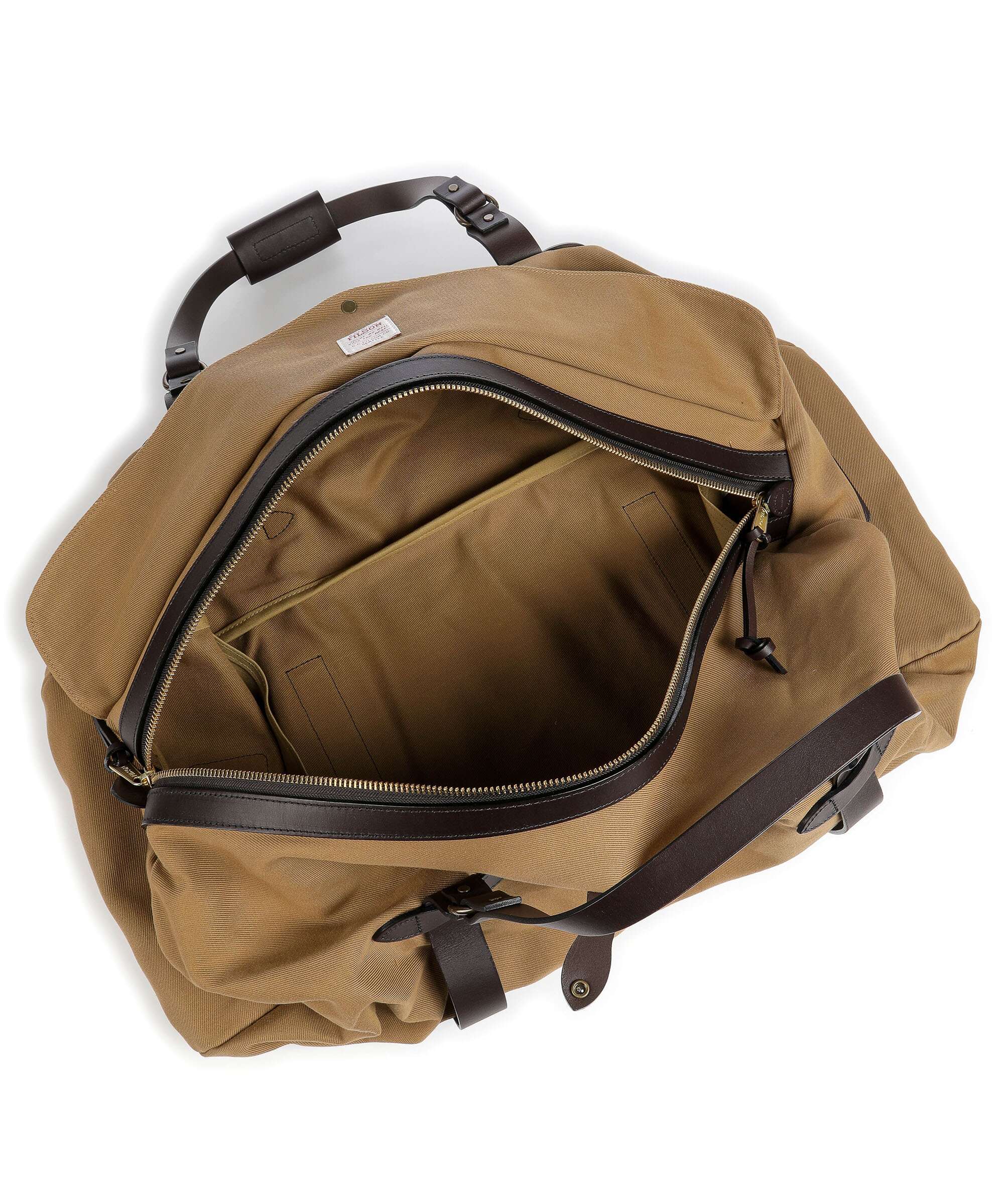Filson Rugged Twill Small Weekend bag tan - Image 4