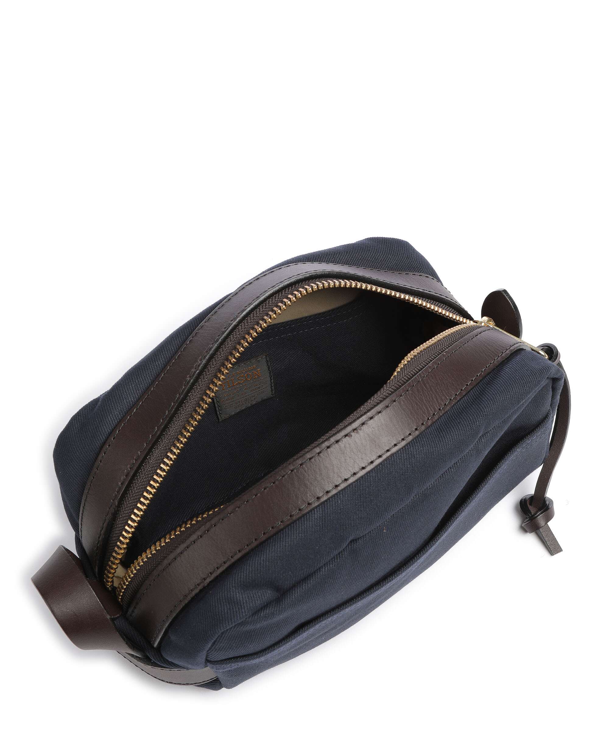 Filson Rugged Twill Toiletry bag navy - Image 4