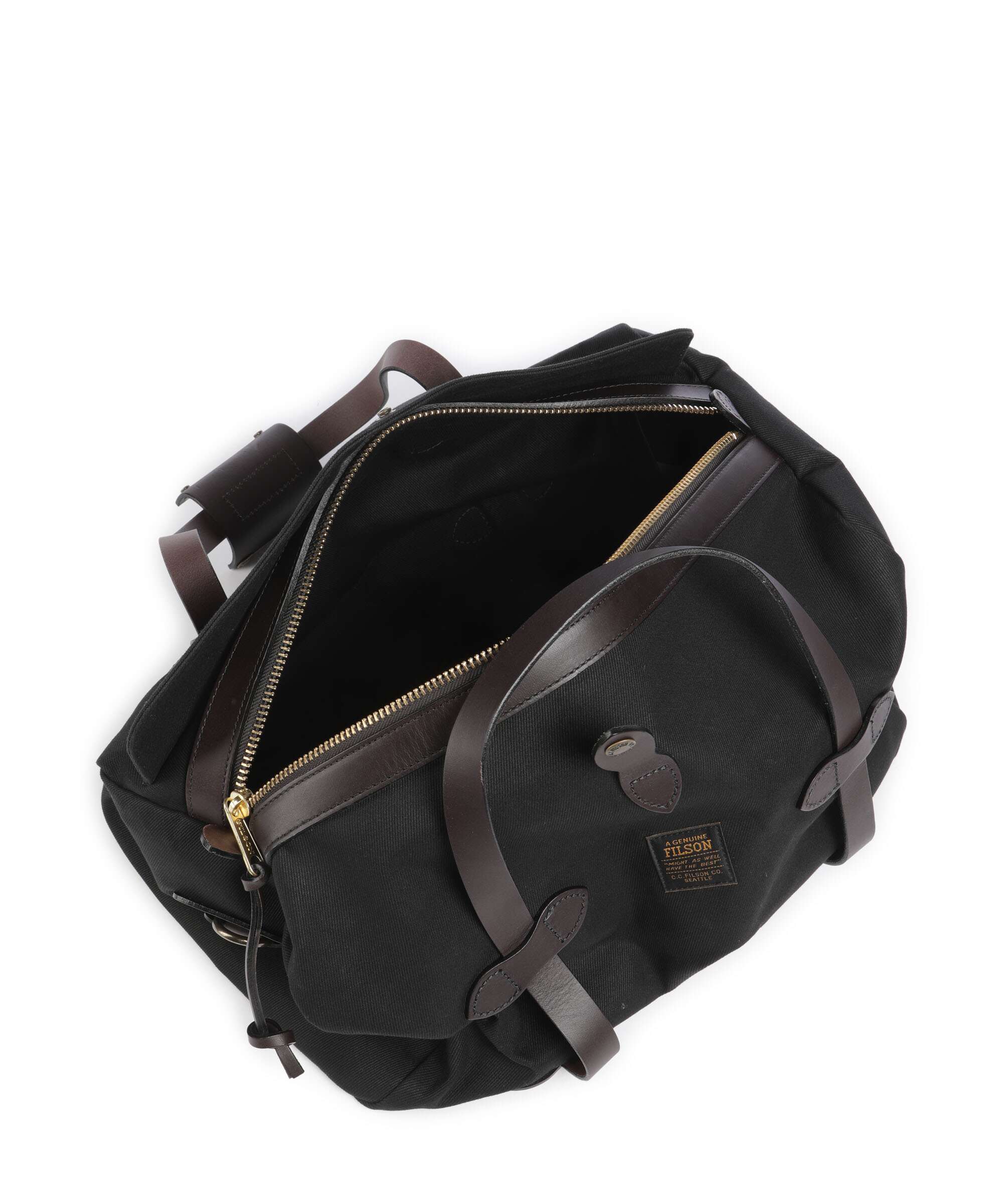 Filson Rugged Twill Weekend bag black - Image 5
