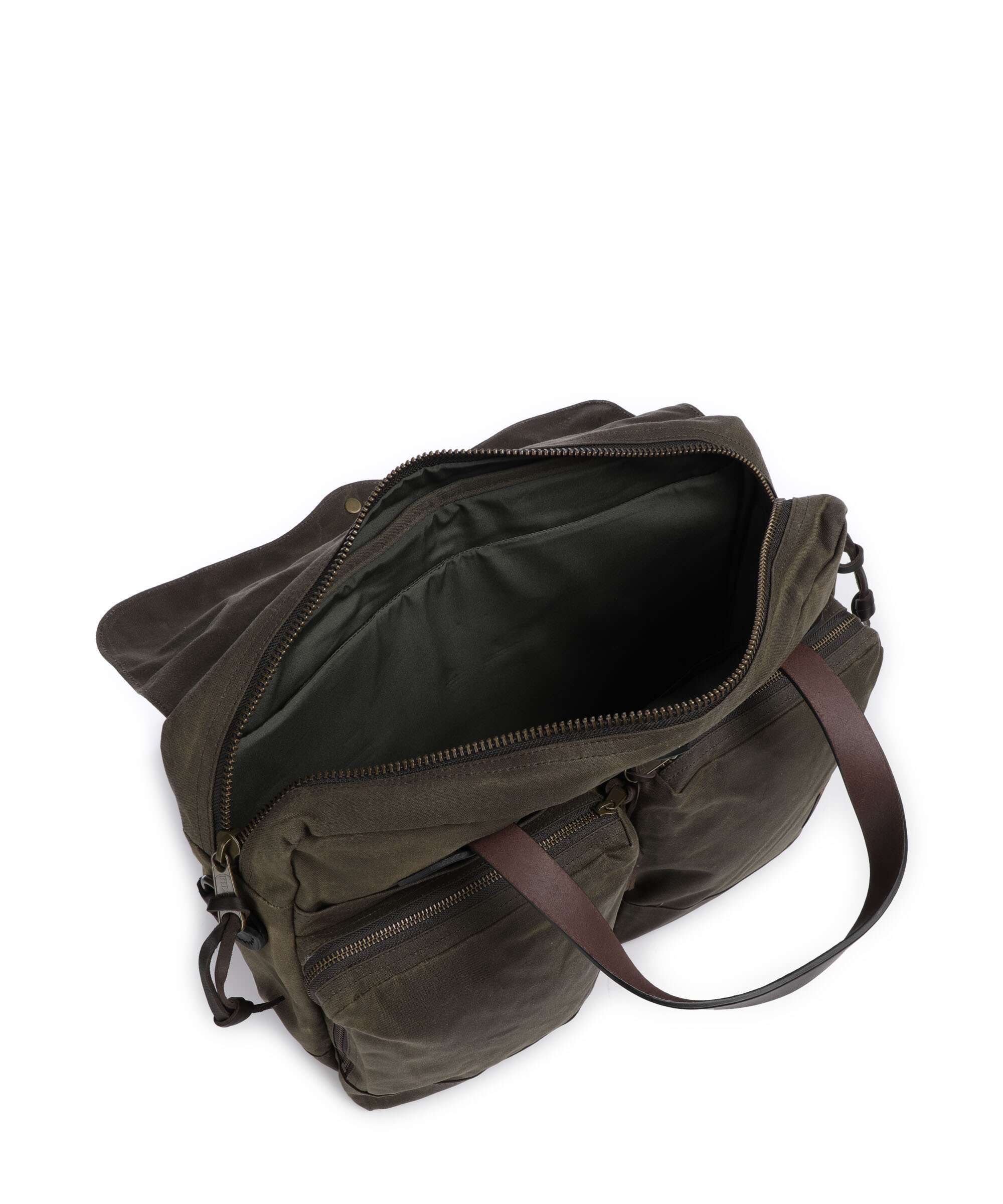 Filson Tin Cloth 24 Hour Briefcase otter green - Image 5
