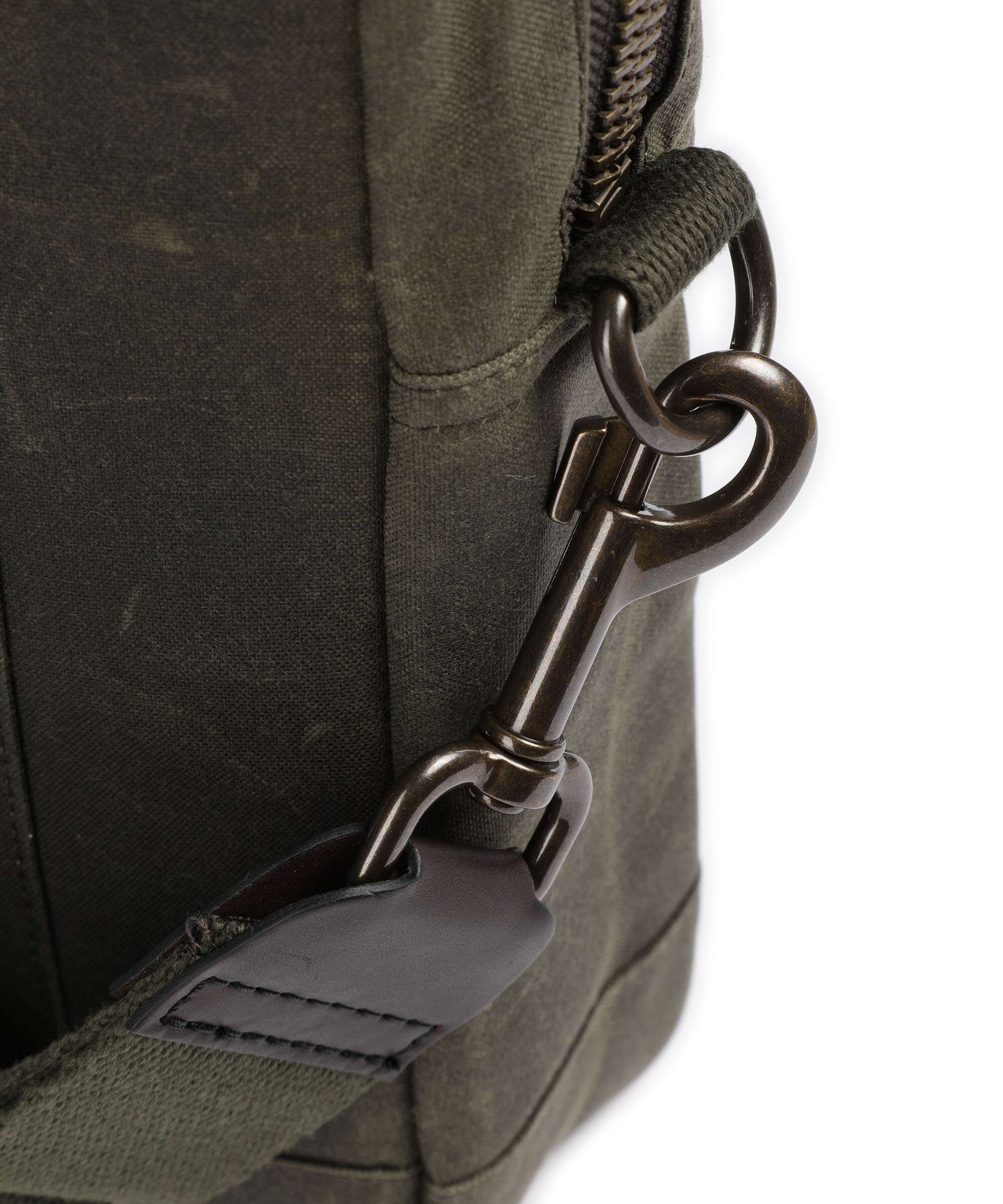 Filson Tin Cloth Briefcase otter green - Image 4