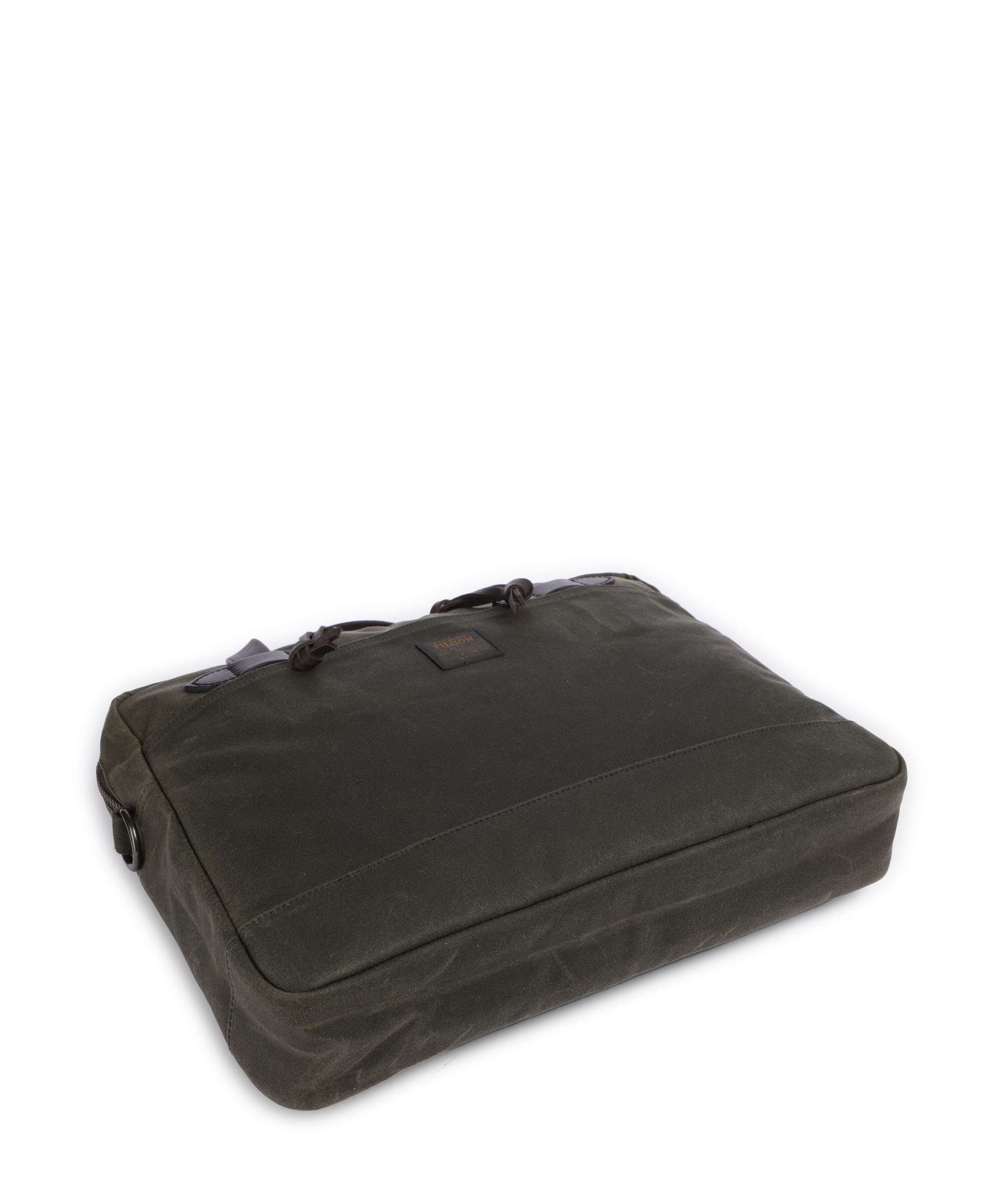 Filson Tin Cloth Briefcase otter green - Image 5