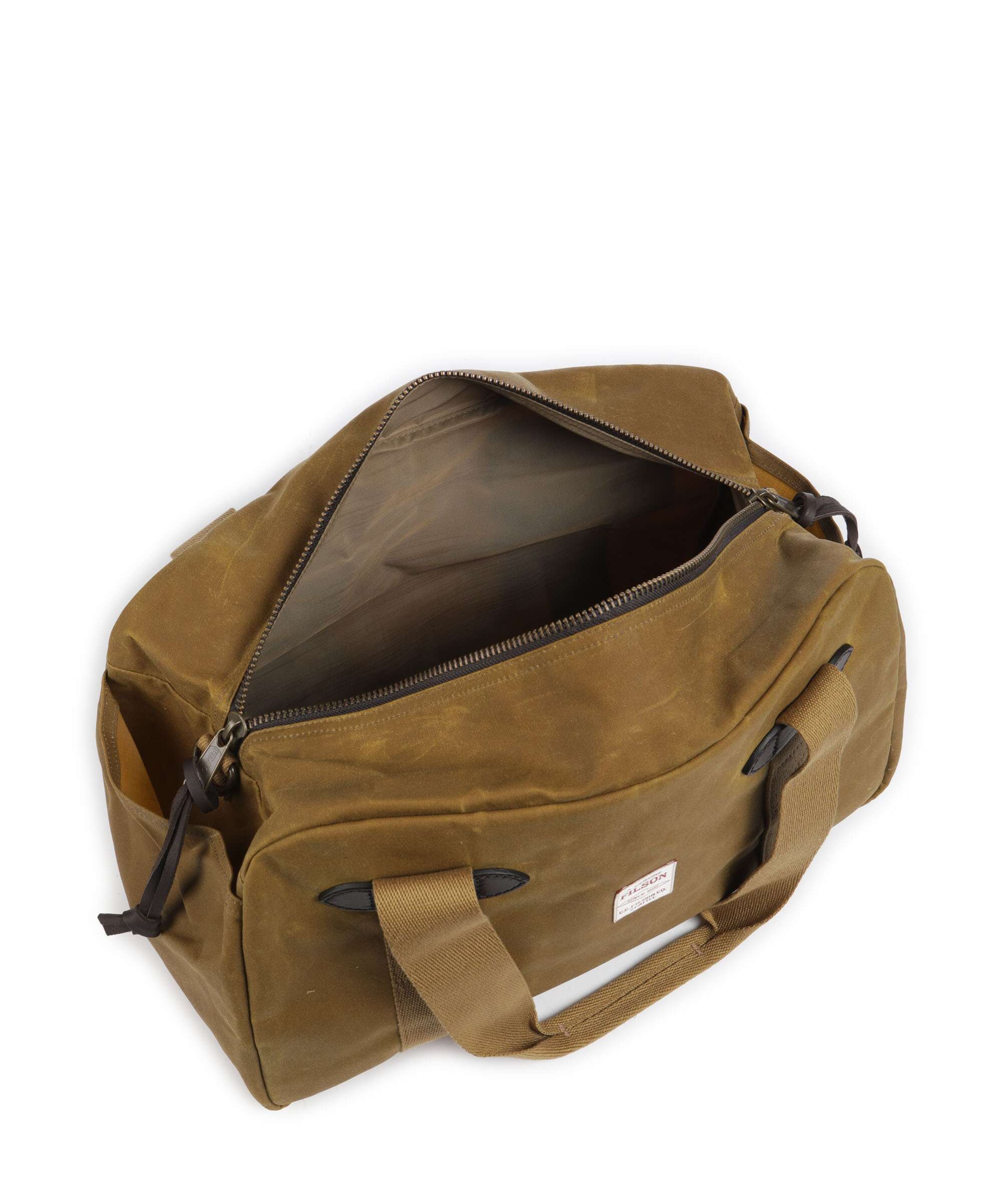 Filson Tin Cloth Weekend bag dark tan - Image 5