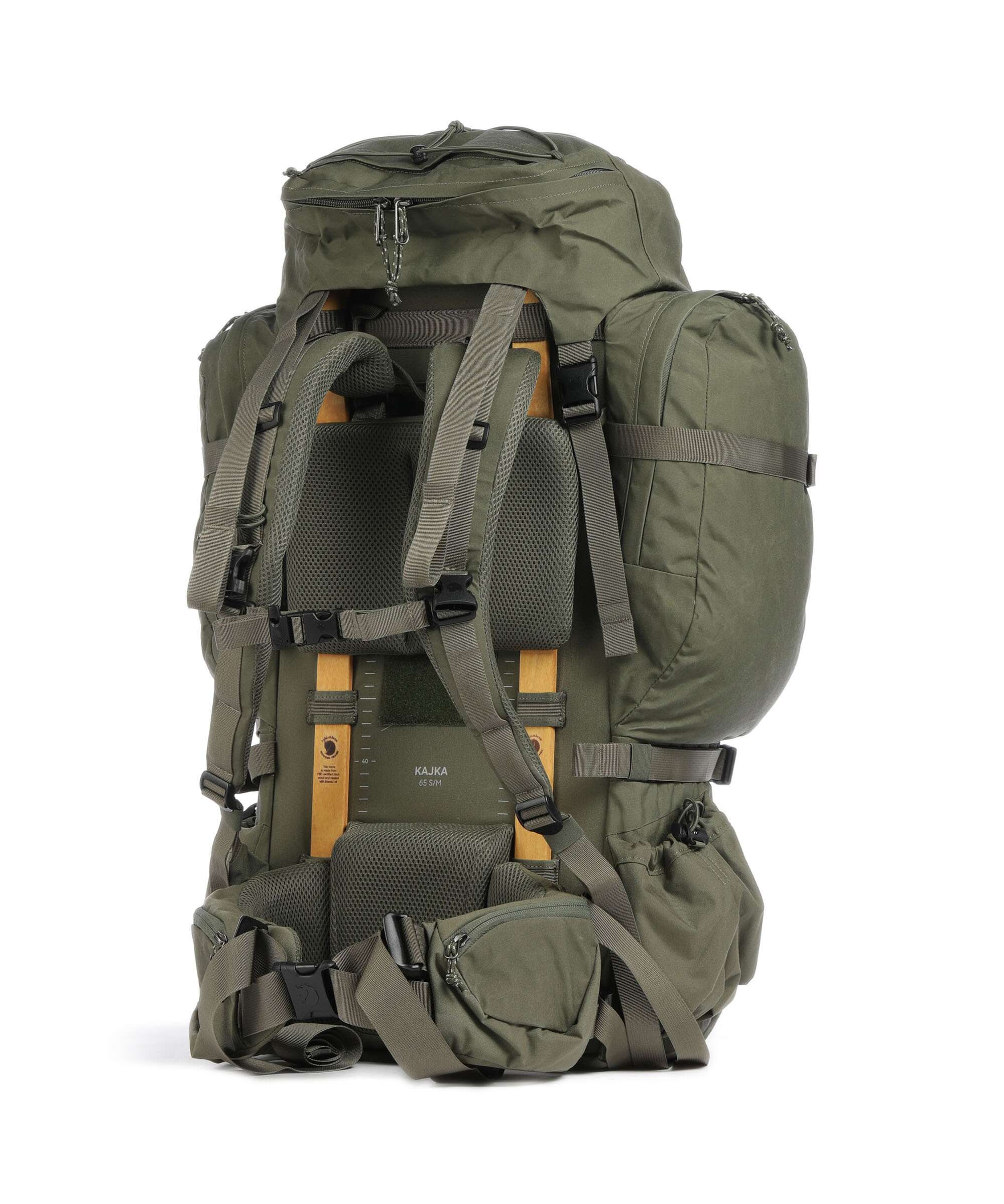 Fjällräven Kajka 65 S/M Trekking backpack green - Image 2