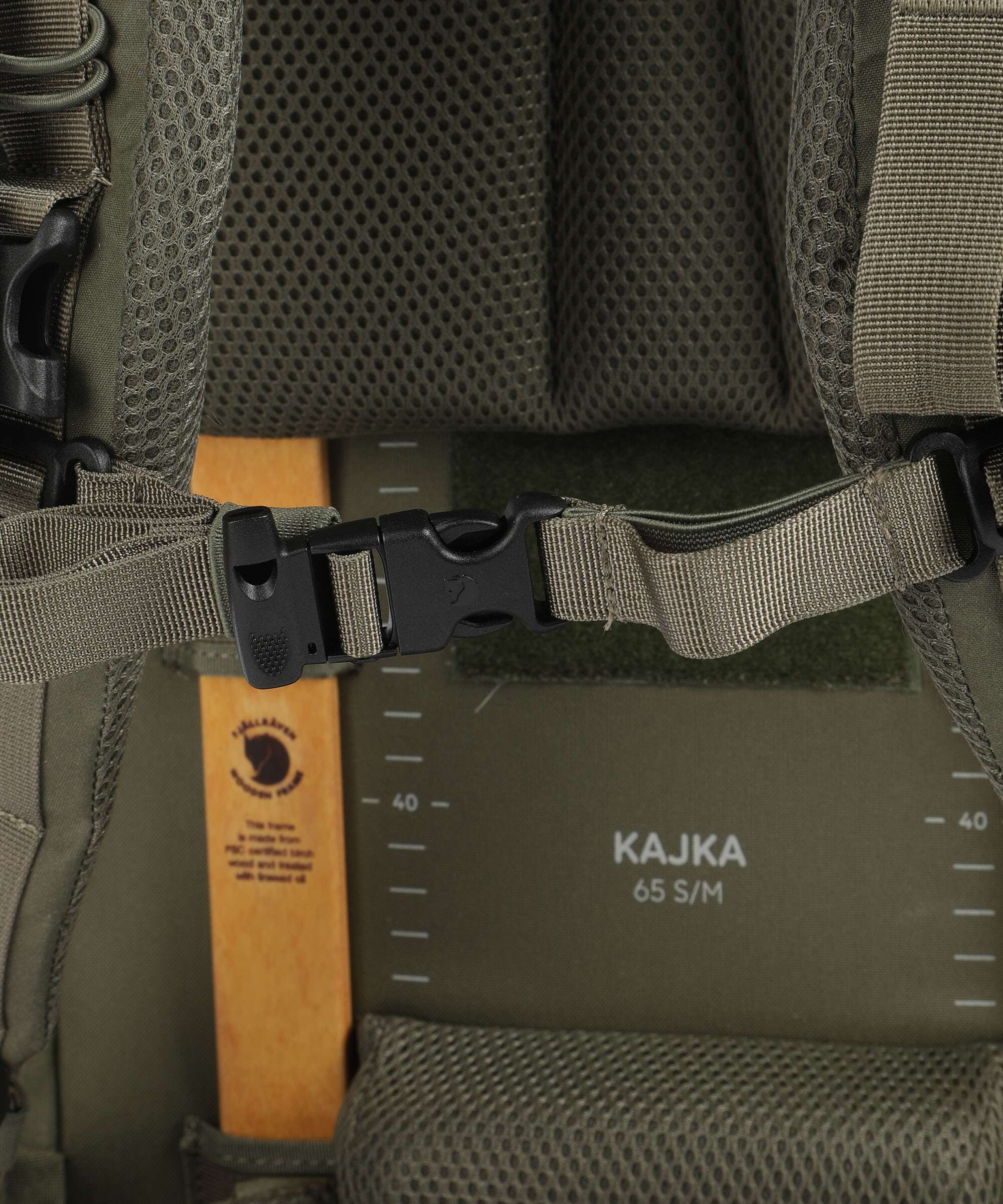 Fjällräven Kajka 65 S/M Trekking backpack green - Image 3