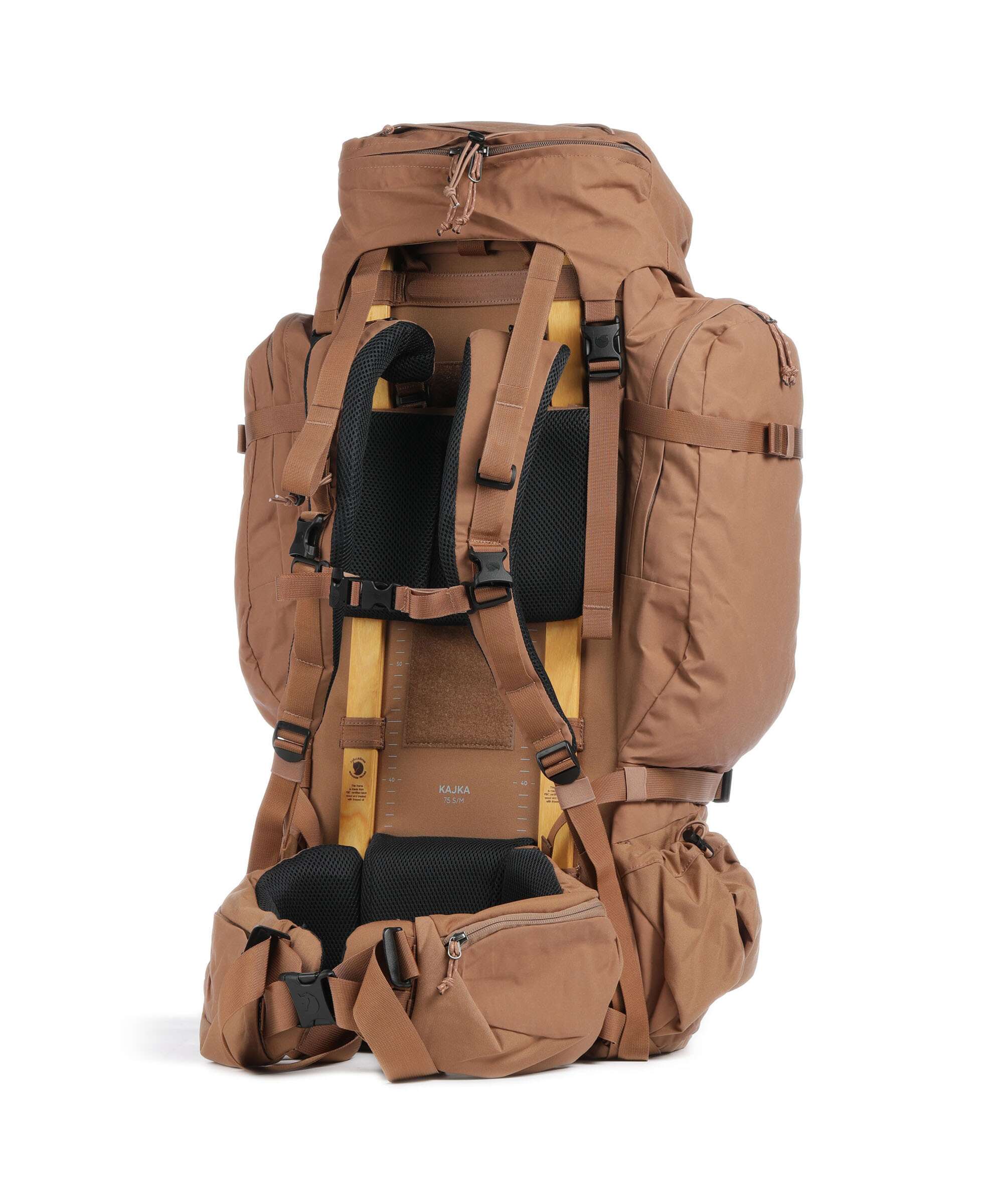 Fjällräven Kajka 75 S/M Trekking backpack khaki dust - Image 2