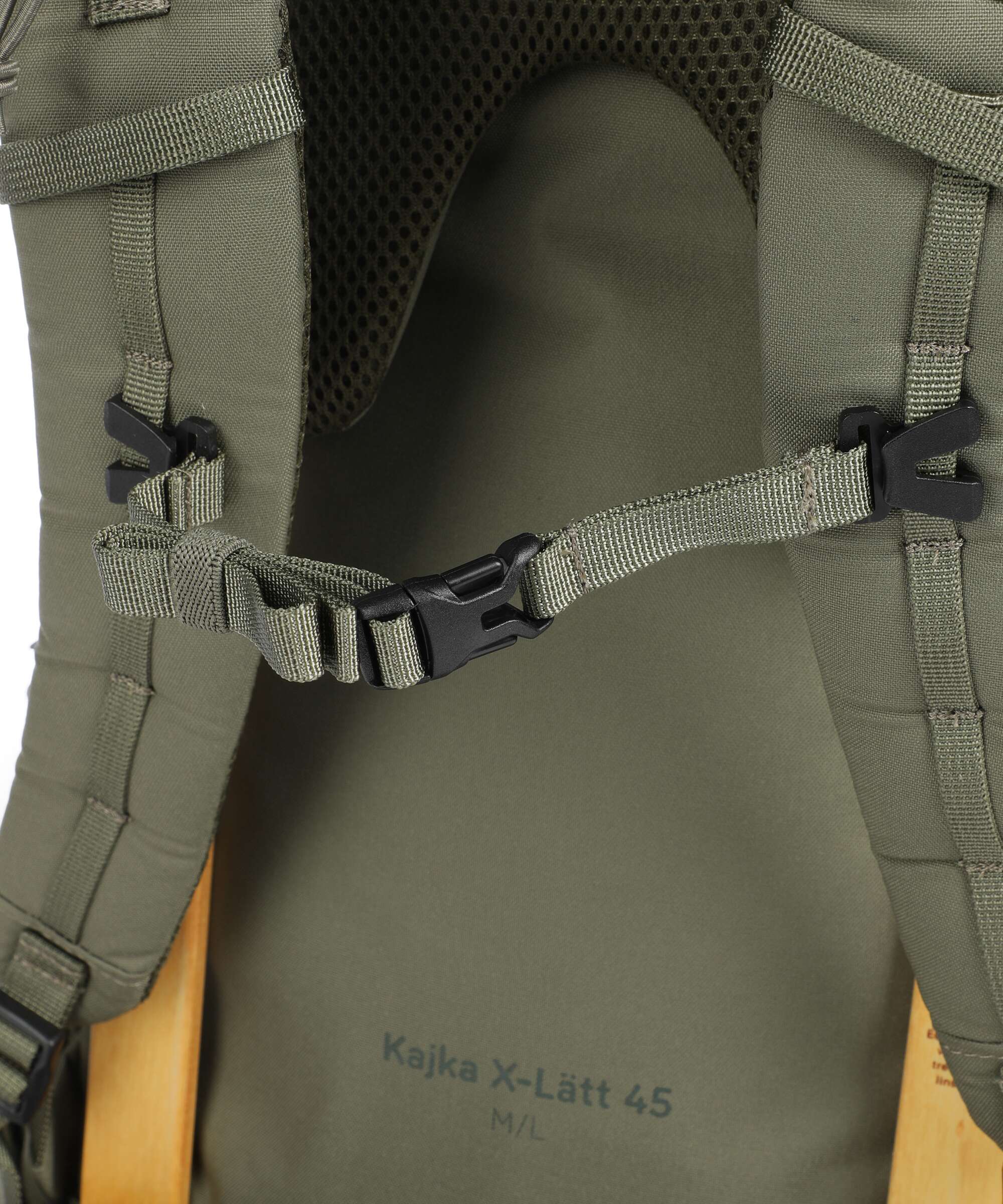 Fjällräven Kajka X-Lätt 45 M/L Trekking backpack green - Image 4