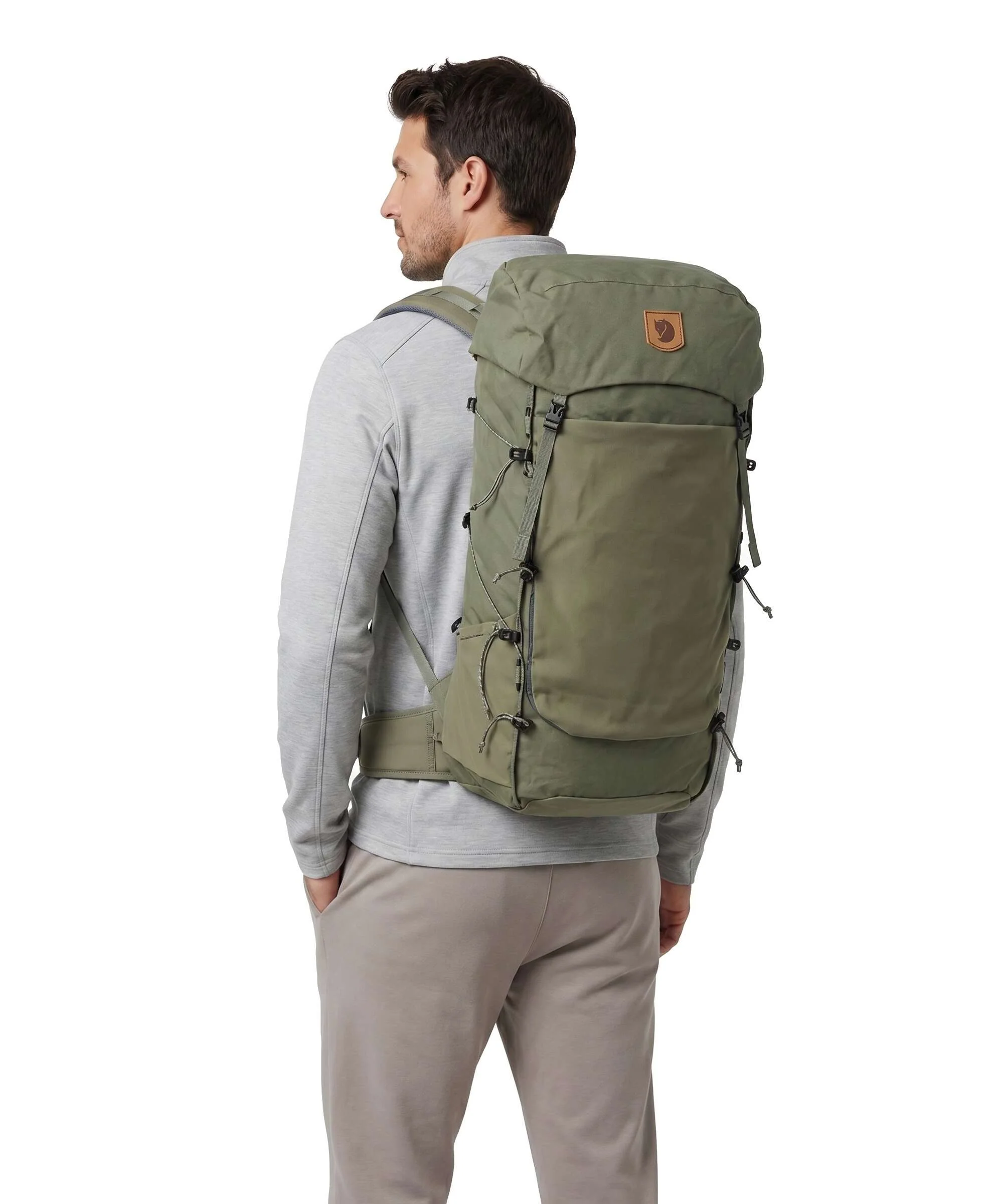 Fjällräven Kajka X-Lätt 45 S/M Trekking backpack green - Image 3